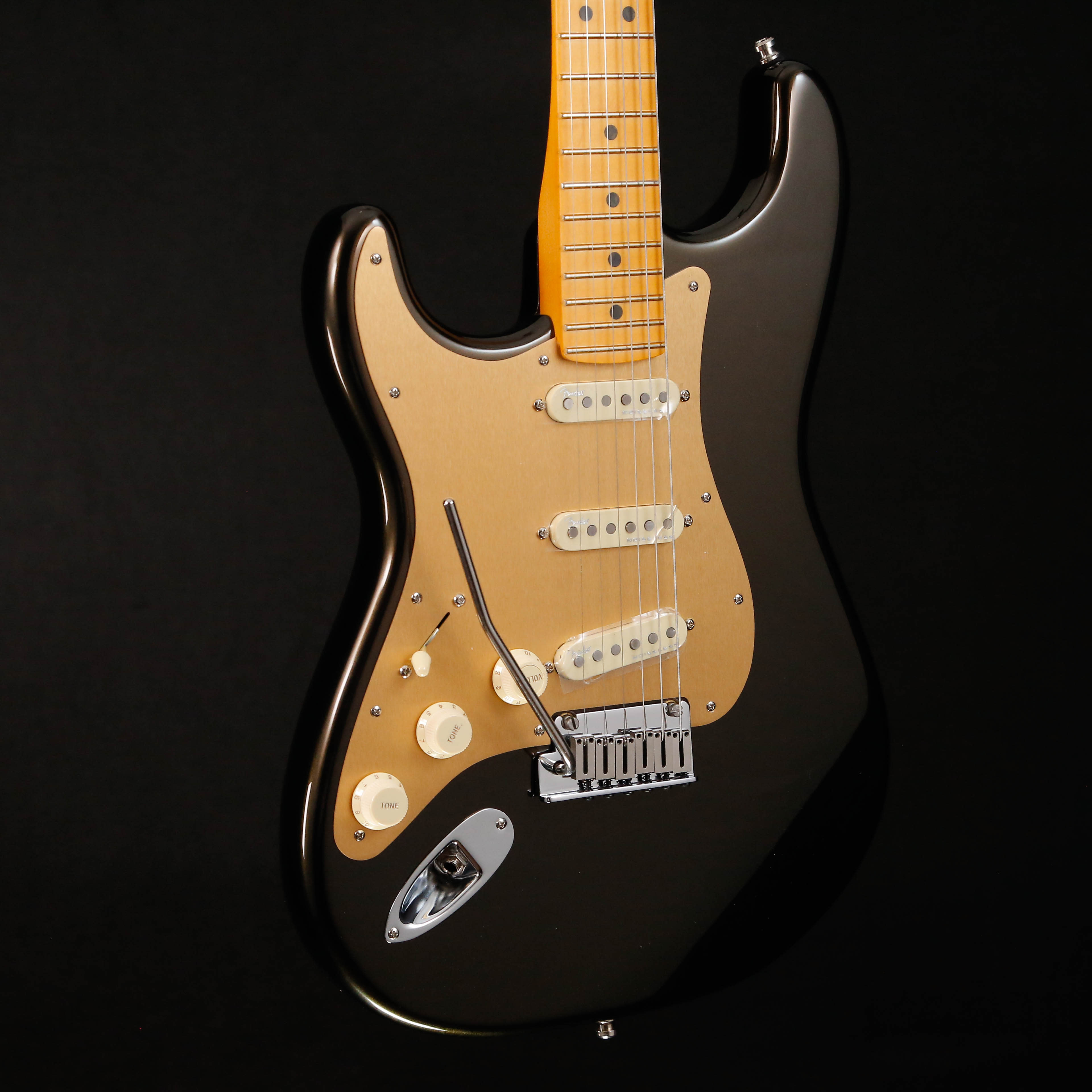 Fender American Ultra Stratocaster Left-Hand, Maple Fb, Texas Tea