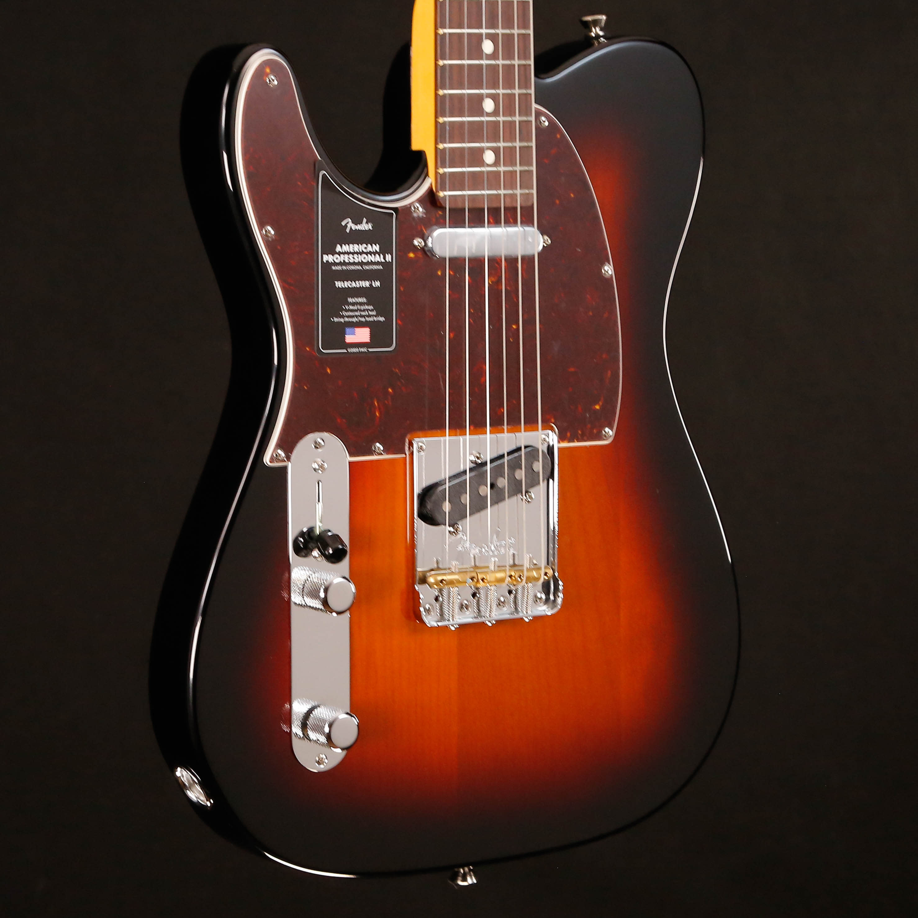 Fender American Professional II Telecaster LH, 3-Color SB