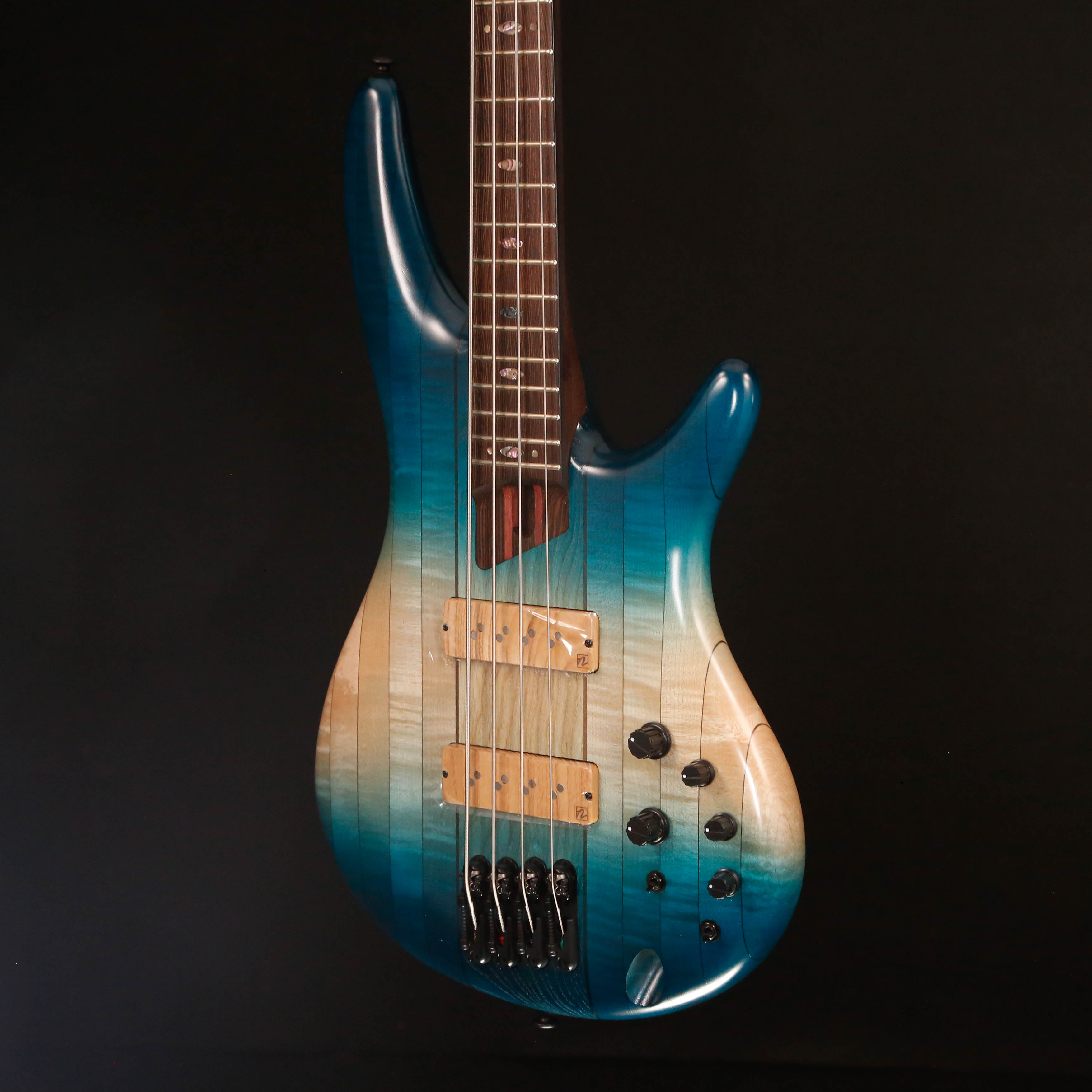 Ibanez SR Premium 4str Bass, Caribbean Islet Low Gloss 9lbs 3.3oz