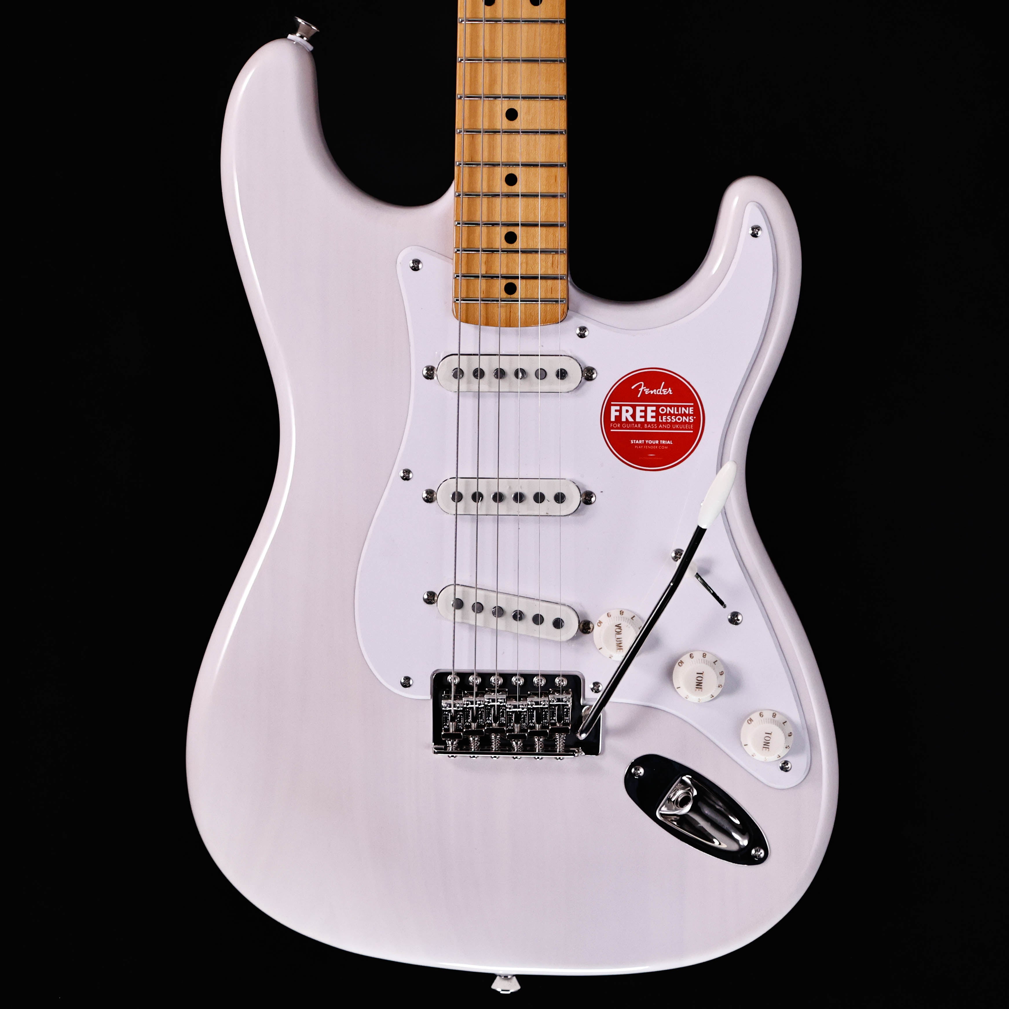 Squier Classic Vibe 50s Stratocaster, Maple Fb, White Blonde 8bs 2oz