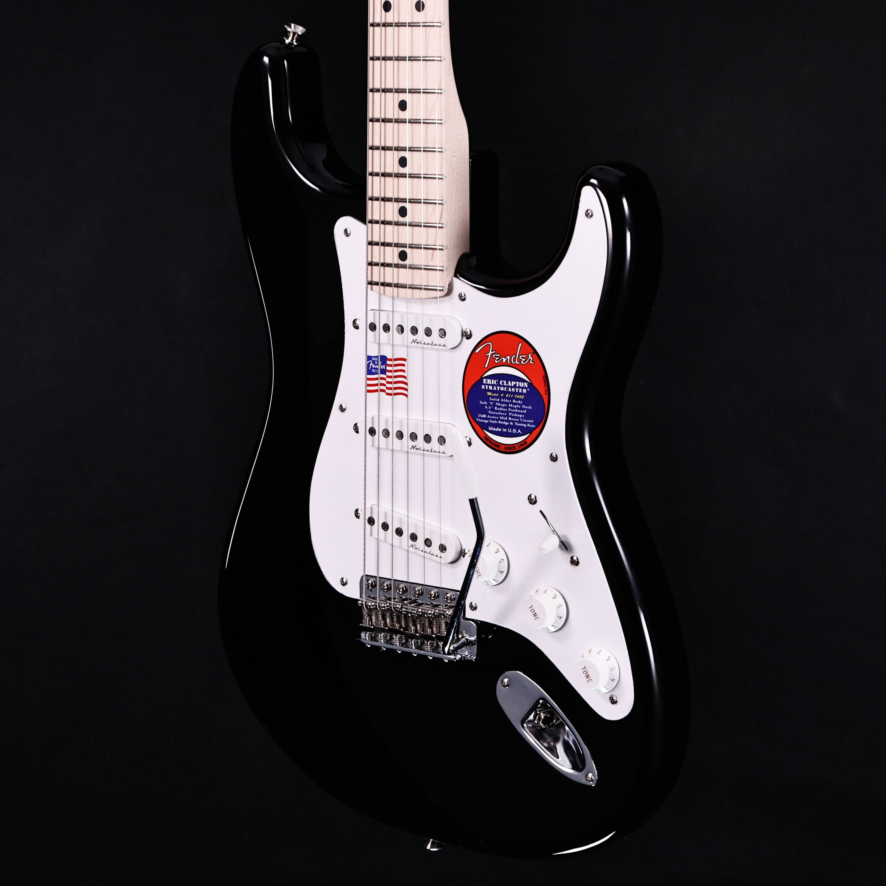 Fender Eric Clapton Stratocaster, Maple Fb, Black