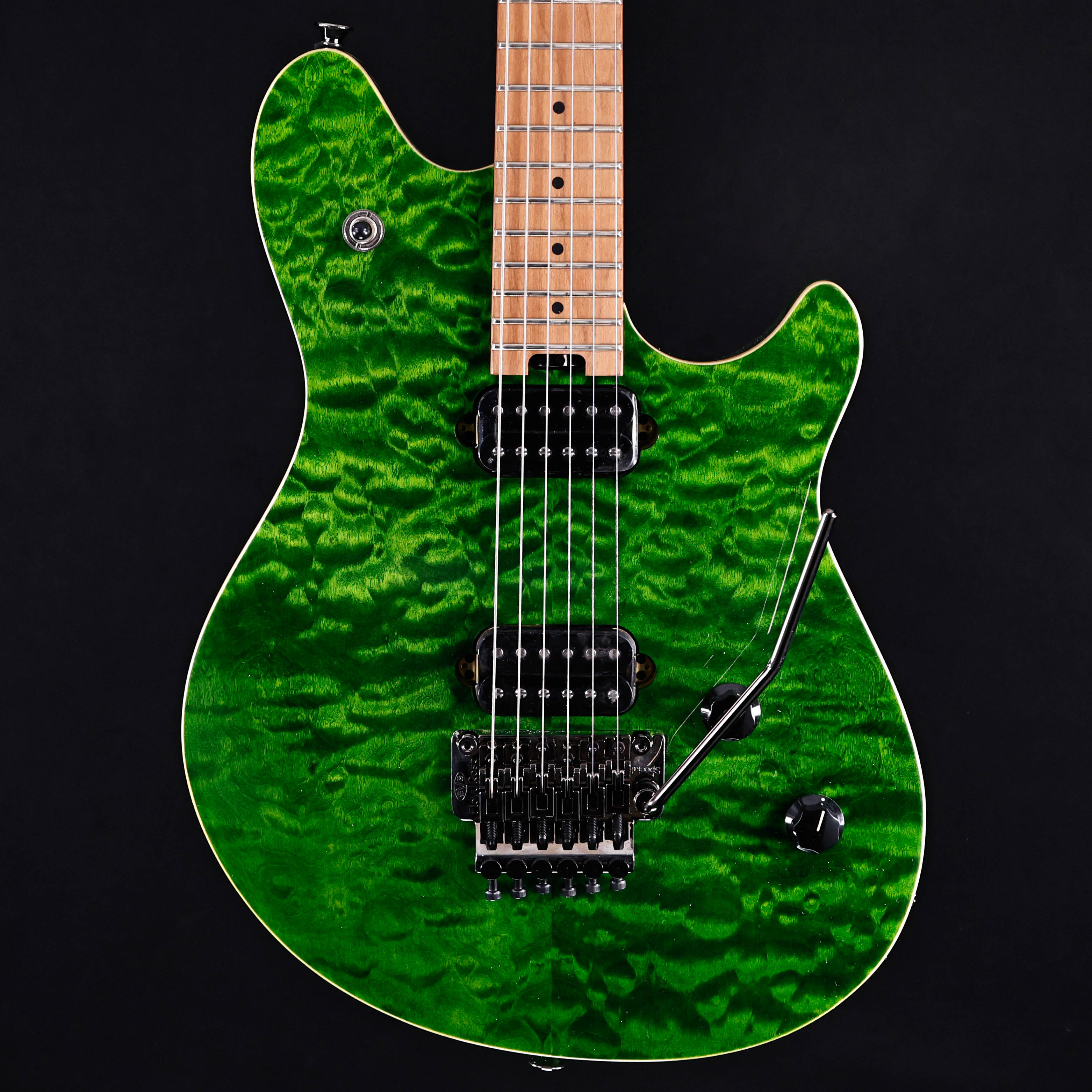 EVH Wolfgang Standard QM Electric, Transparent Green