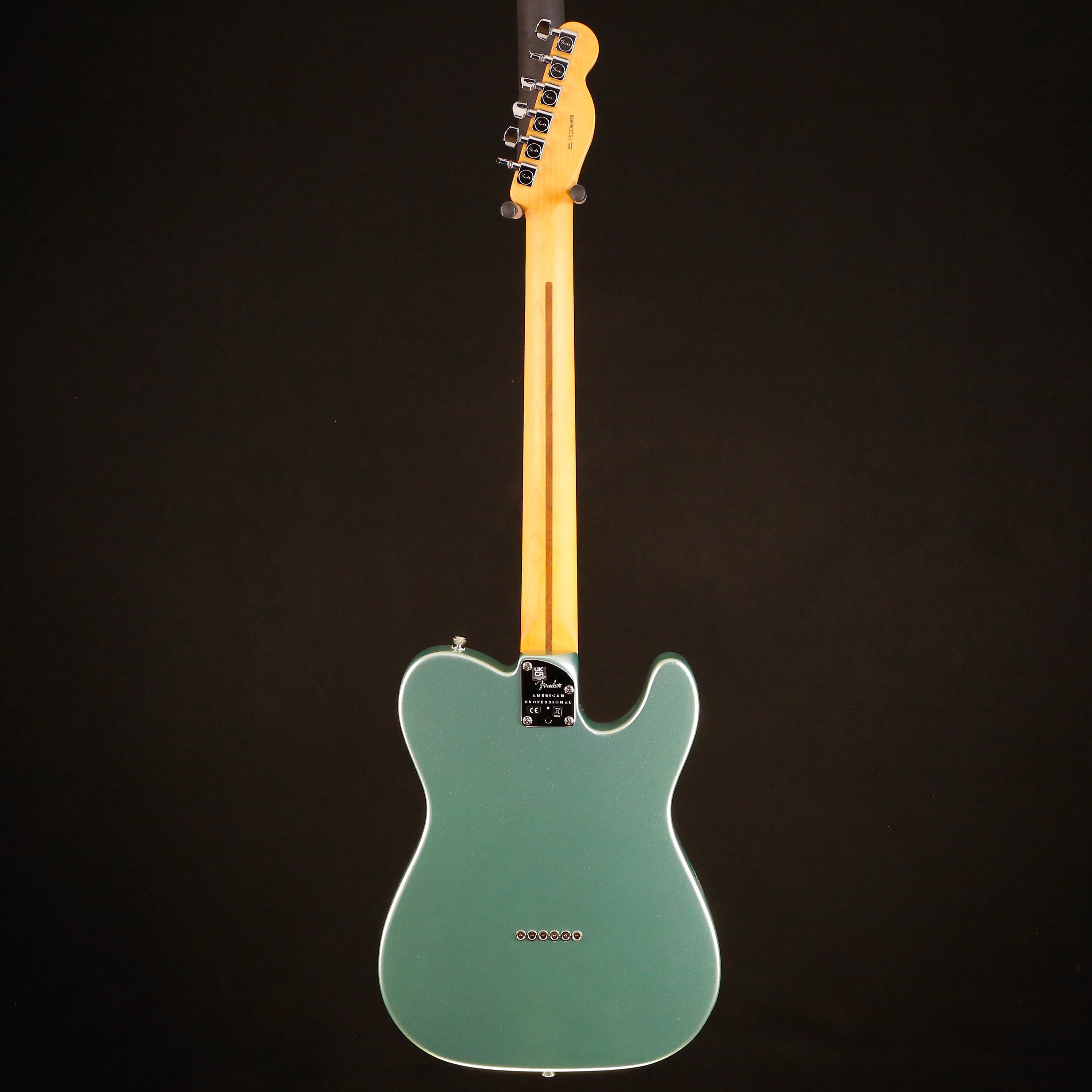 Fender American Professional II Telecaster LH, Mpl Fb, Mystic Surf Green