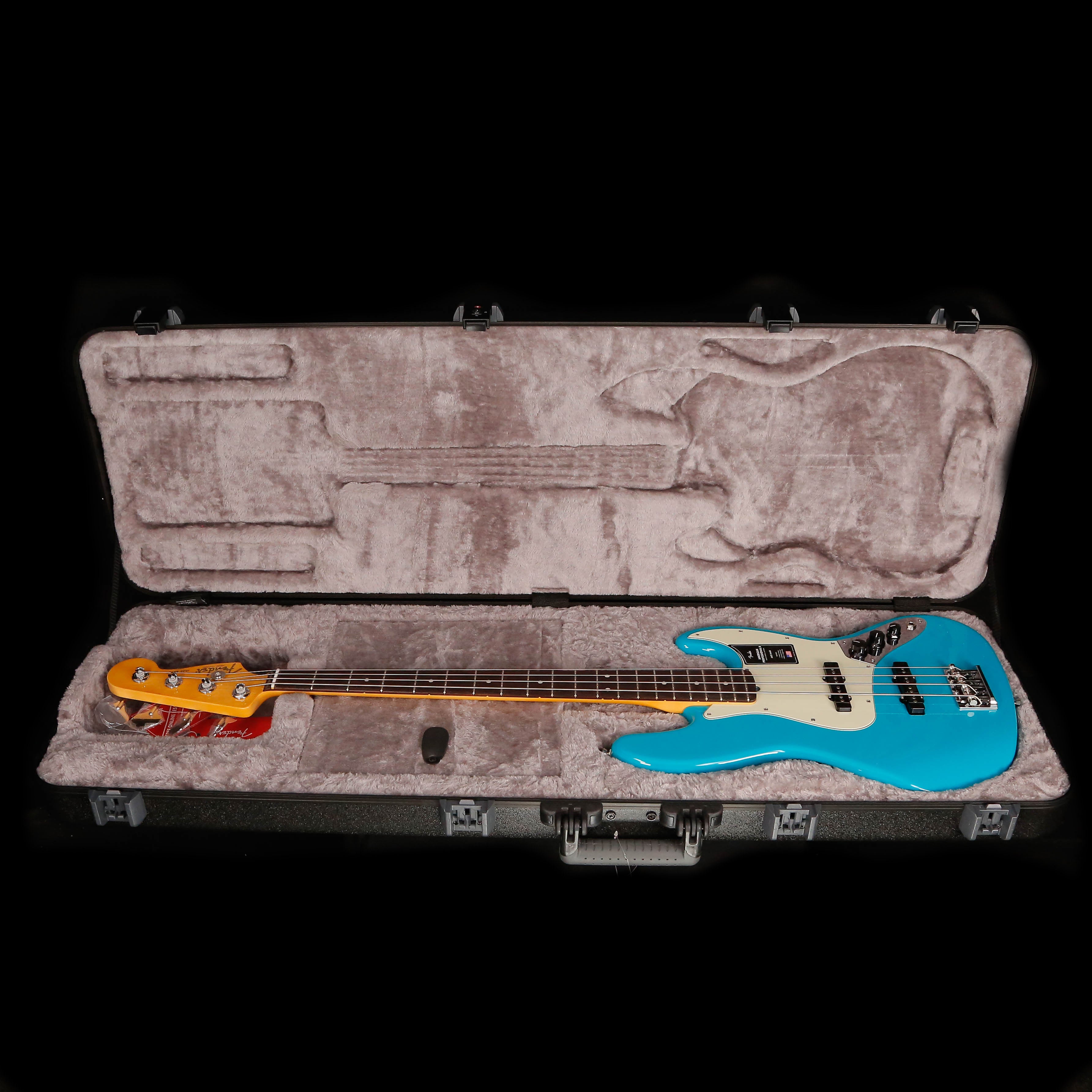 Fender American Professional II Jazz Bass, Rosewood Fb, Miami Blue