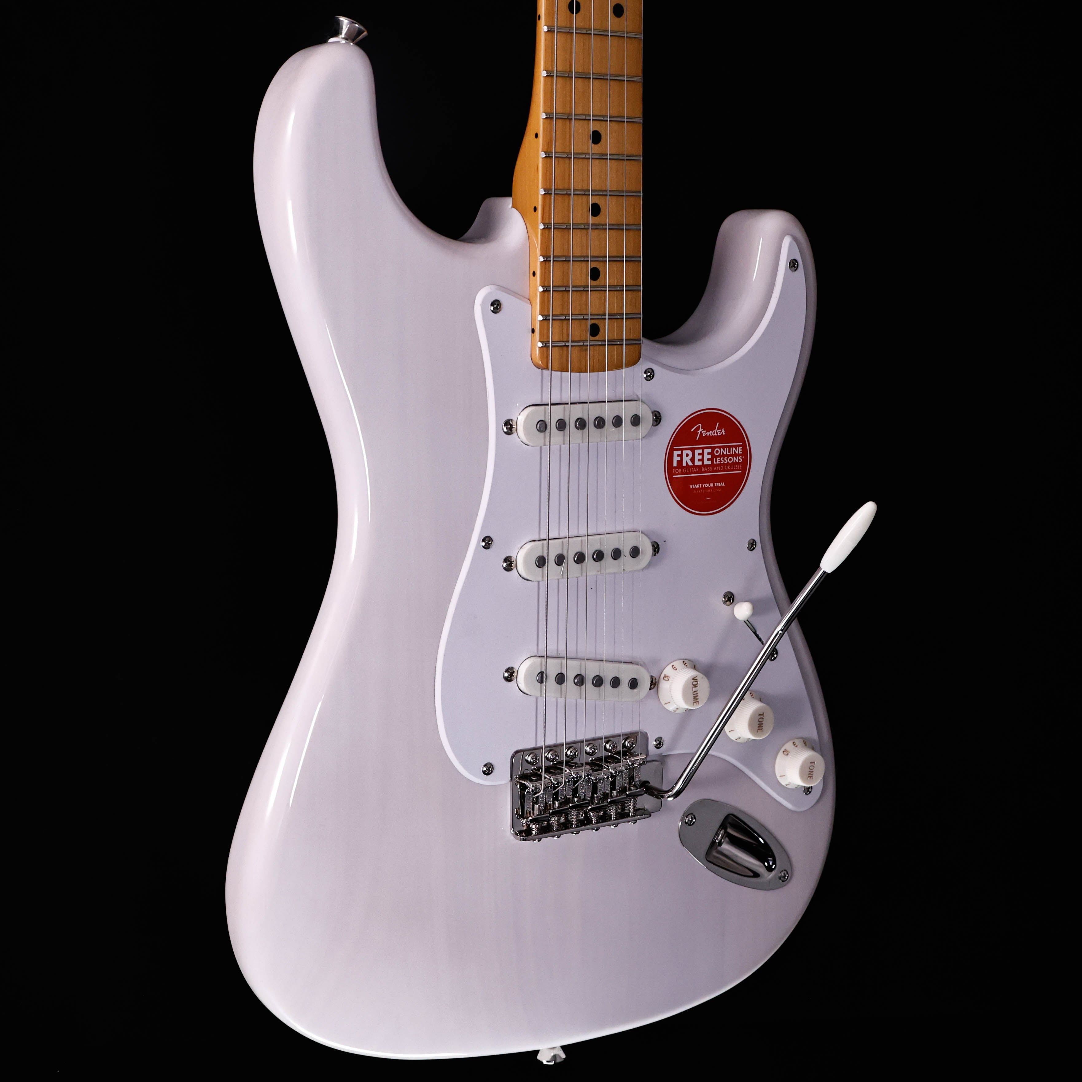 Squier Classic Vibe 50s Stratocaster, Maple Fb, White Blonde 8bs 2oz