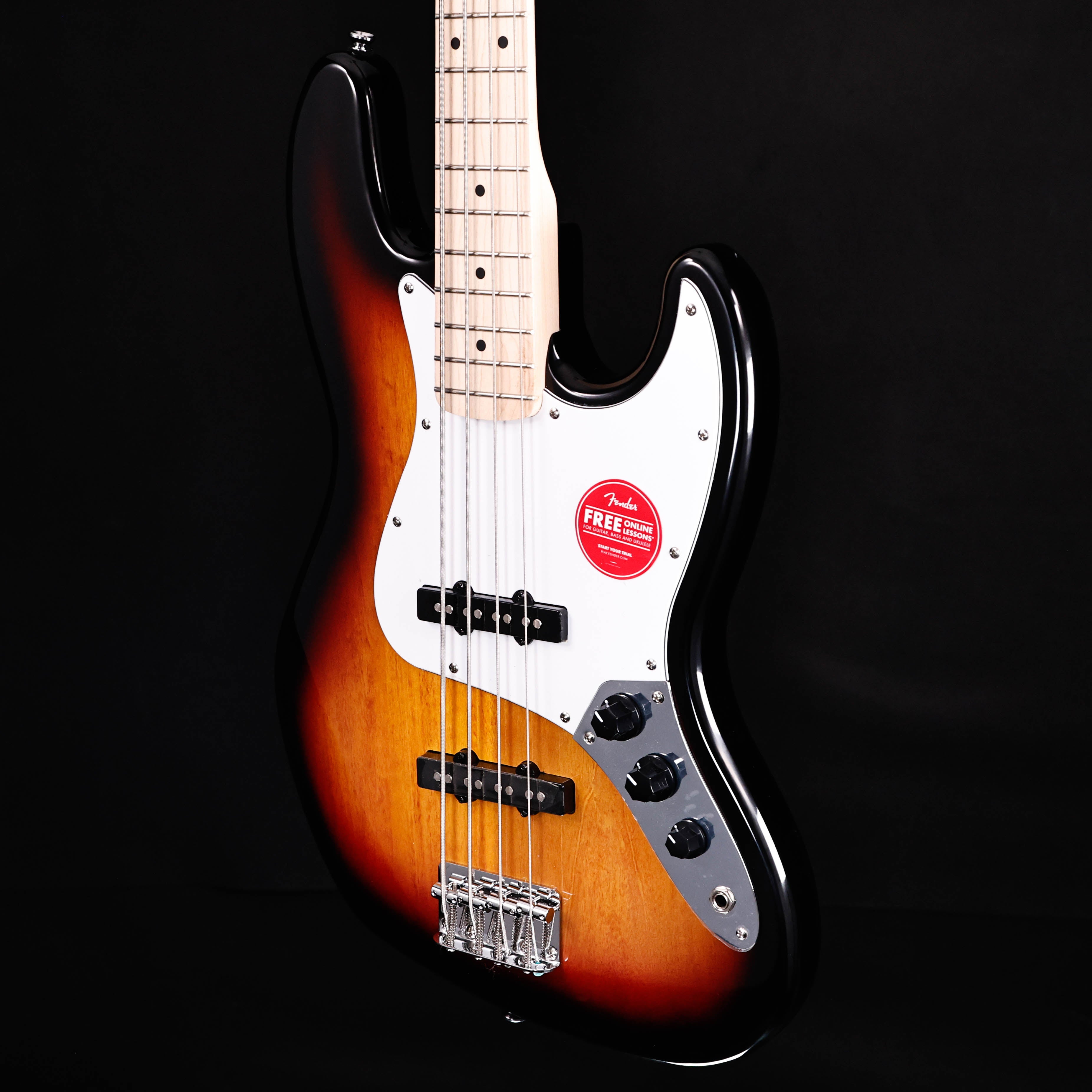 Squier Affinity Series Jazz Bass, Maple Fb, 3 Color Sunburst