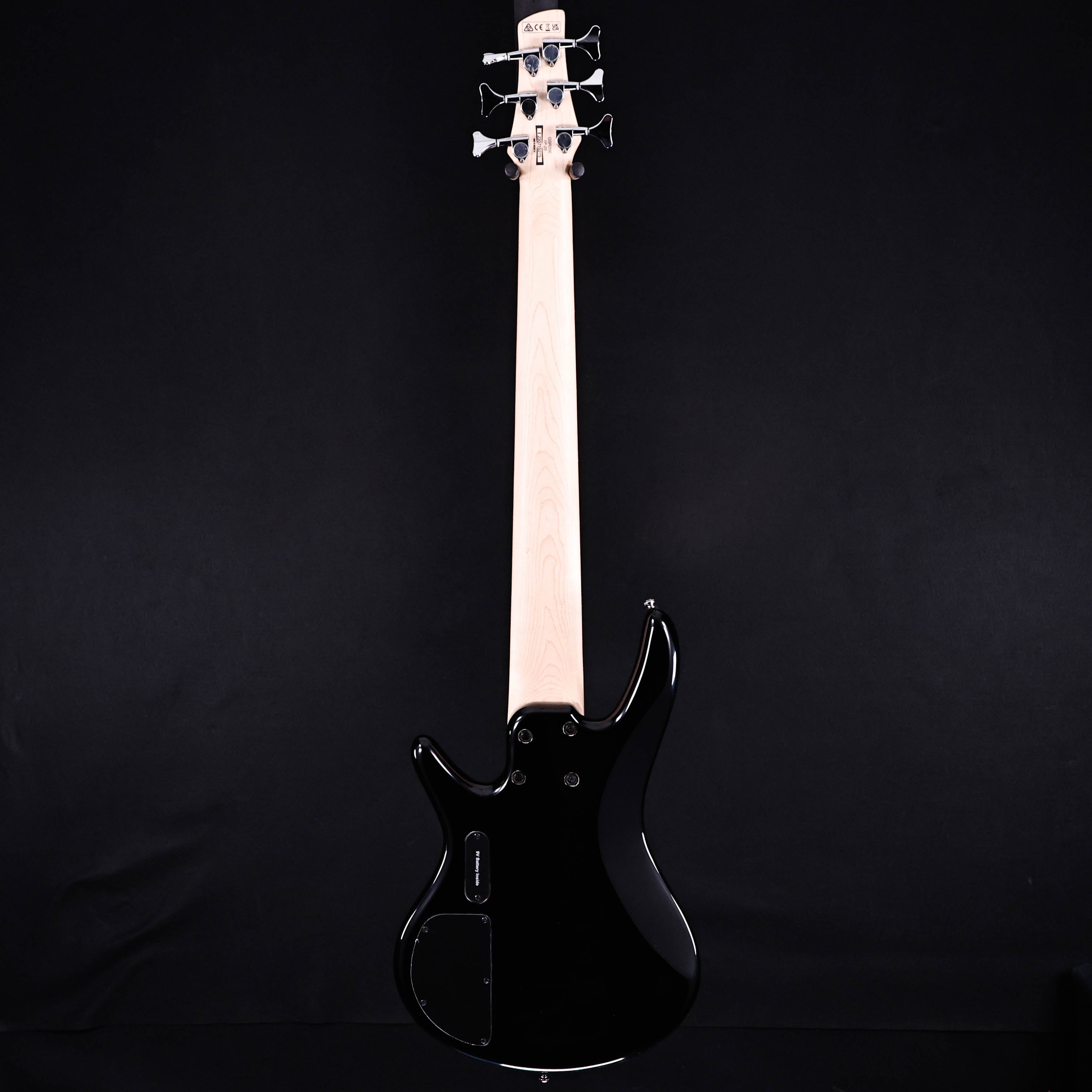 Ibanez GSR206BK Gio Soundgear 6-String Electric Bass Guitar, Black 8lbs 14.7oz
