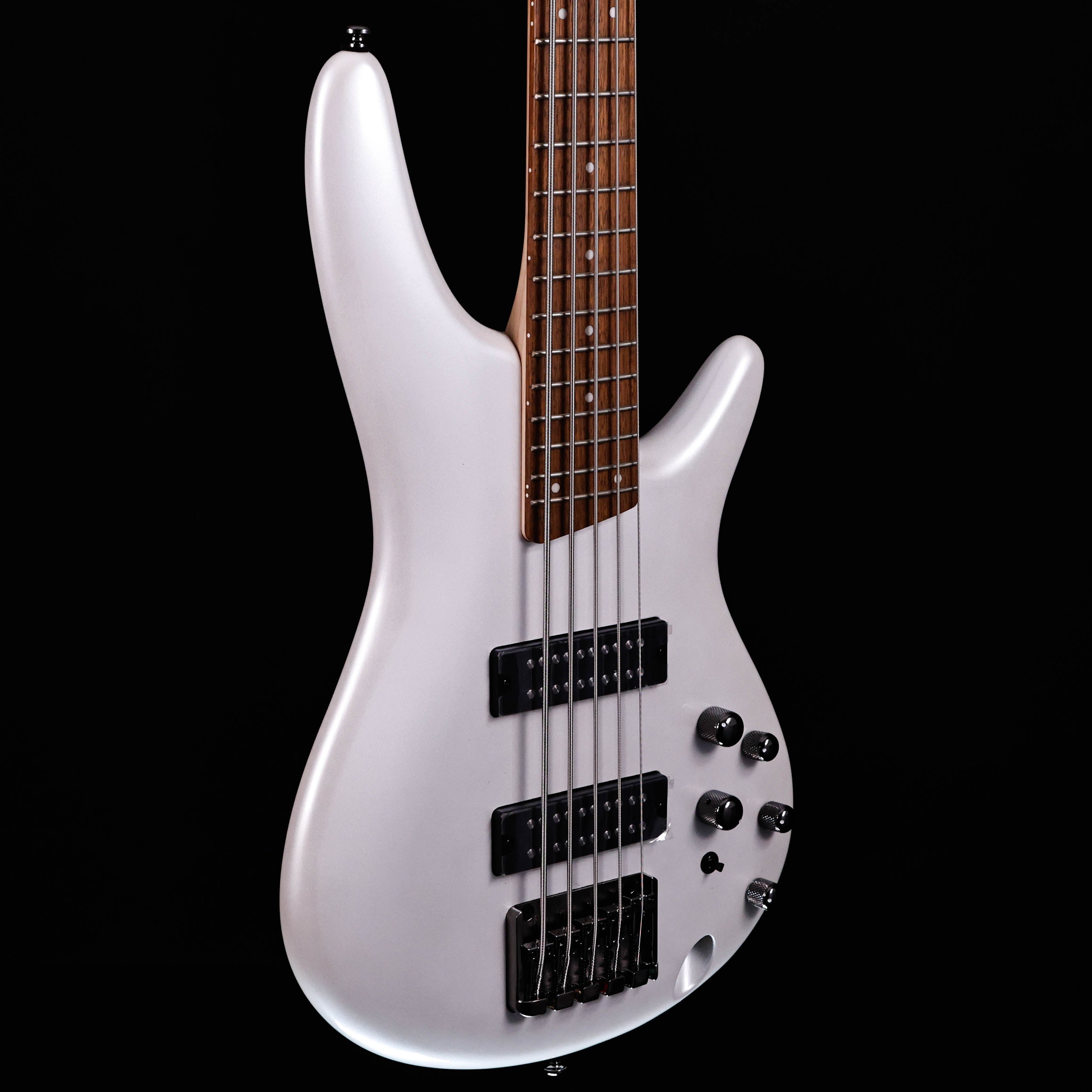 Ibanez SR305EPW SR Soundgear 5-String Bass, Pearl White 7lbs 14.3oz