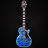Gibson Les Paul Custom Figured, HAND SELECTED TOP, Translucent Blue Gloss 9lbs 15.4oz
