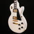 Gibson Les Paul Custom Shop, Ebony Fb, Alpine White