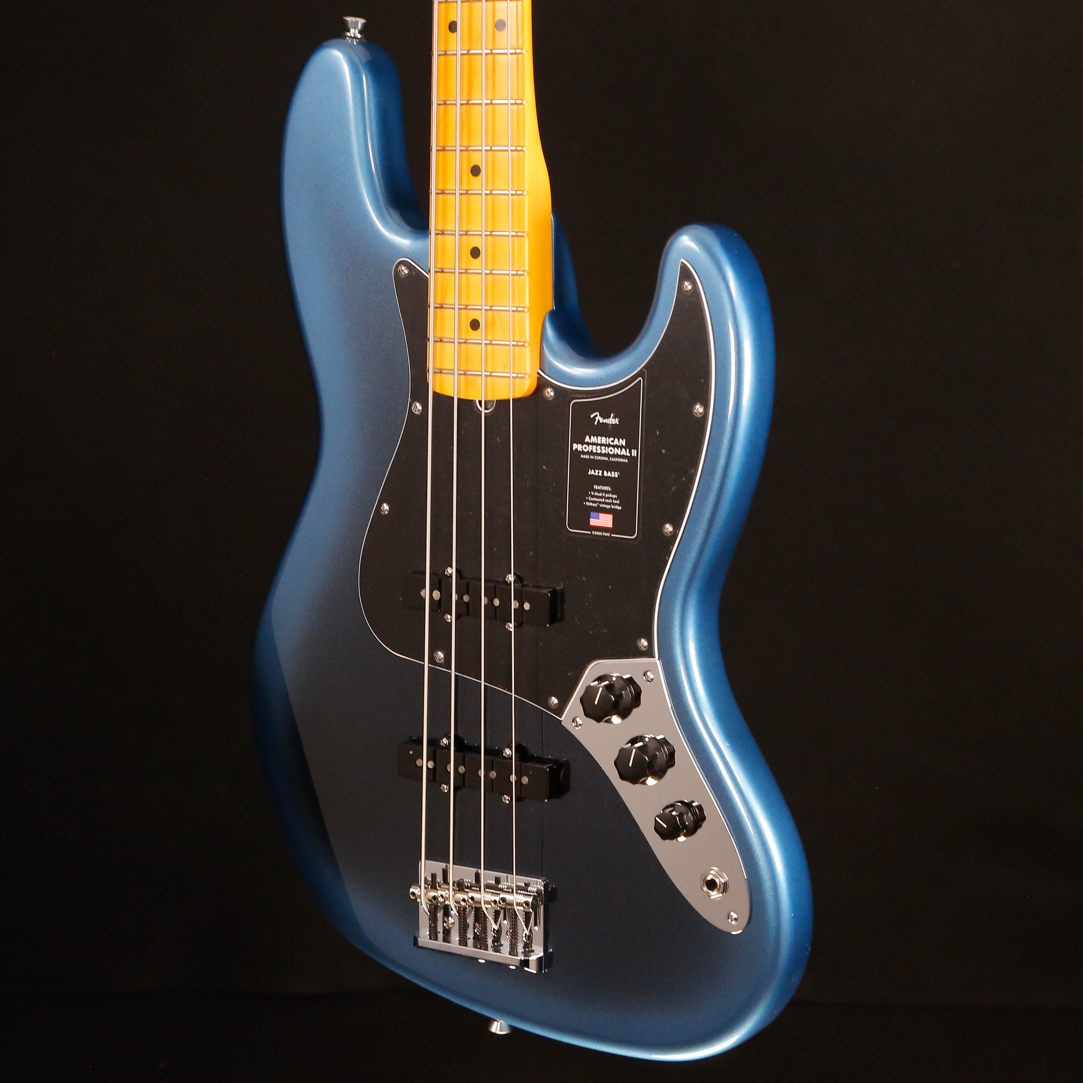 Fender American Professional II Jazz Bass, Maple Fb, Dark Night