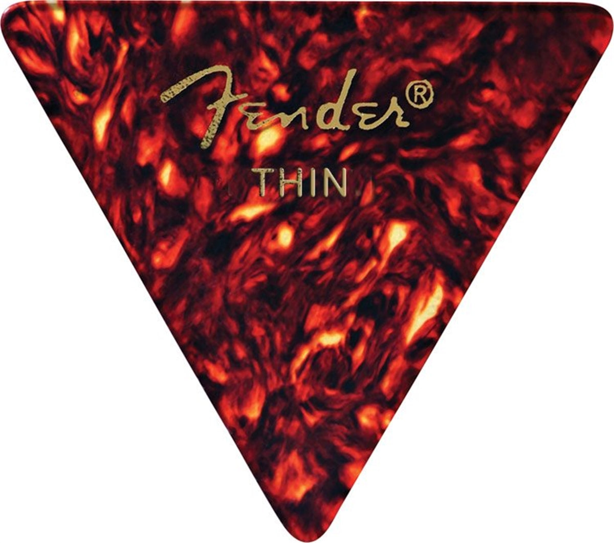 Fender 355 Shape Classic Celluloid Picks, Thin, 12 Pack