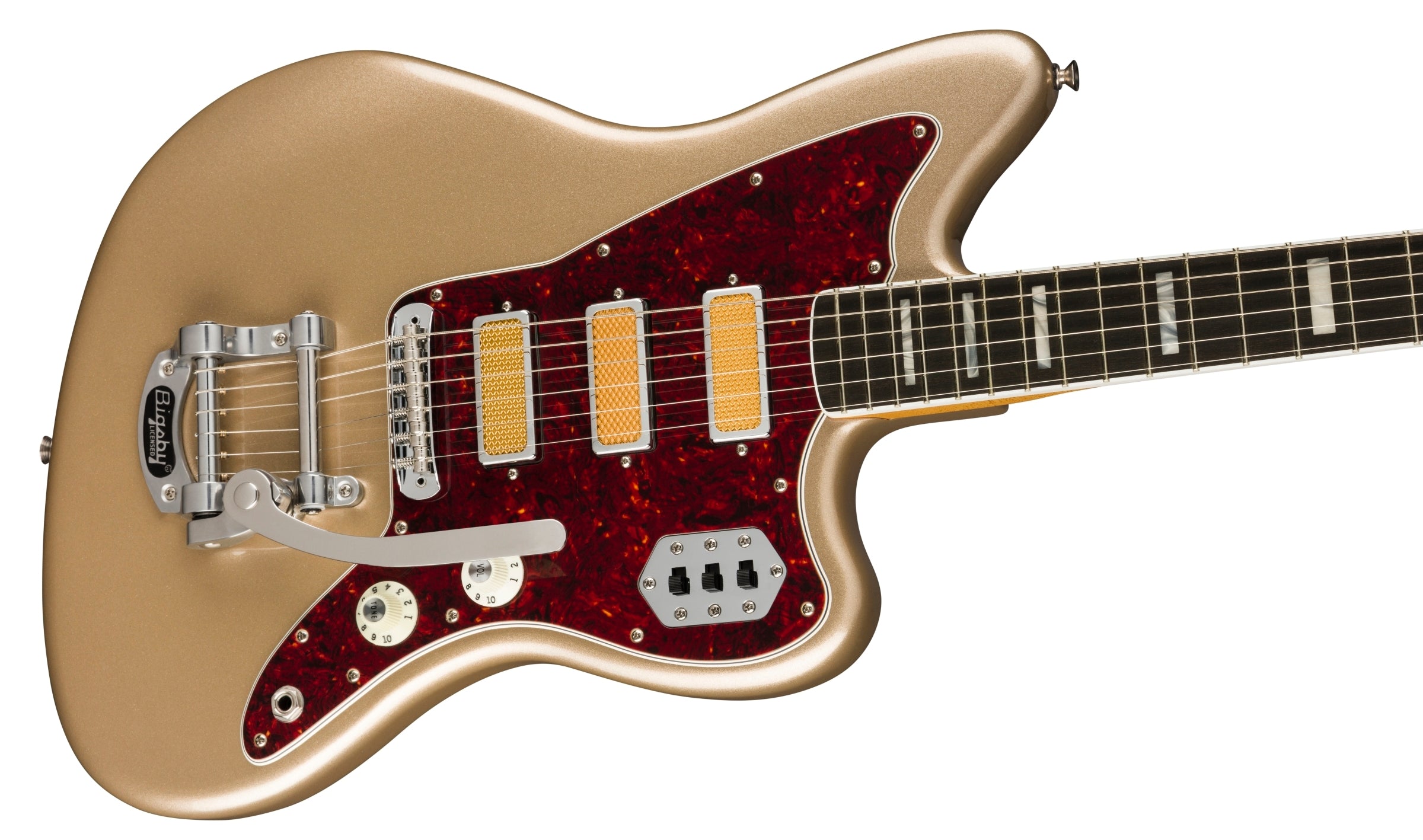 Fender Gold Foil Jazzmaster, Shoreline Gold