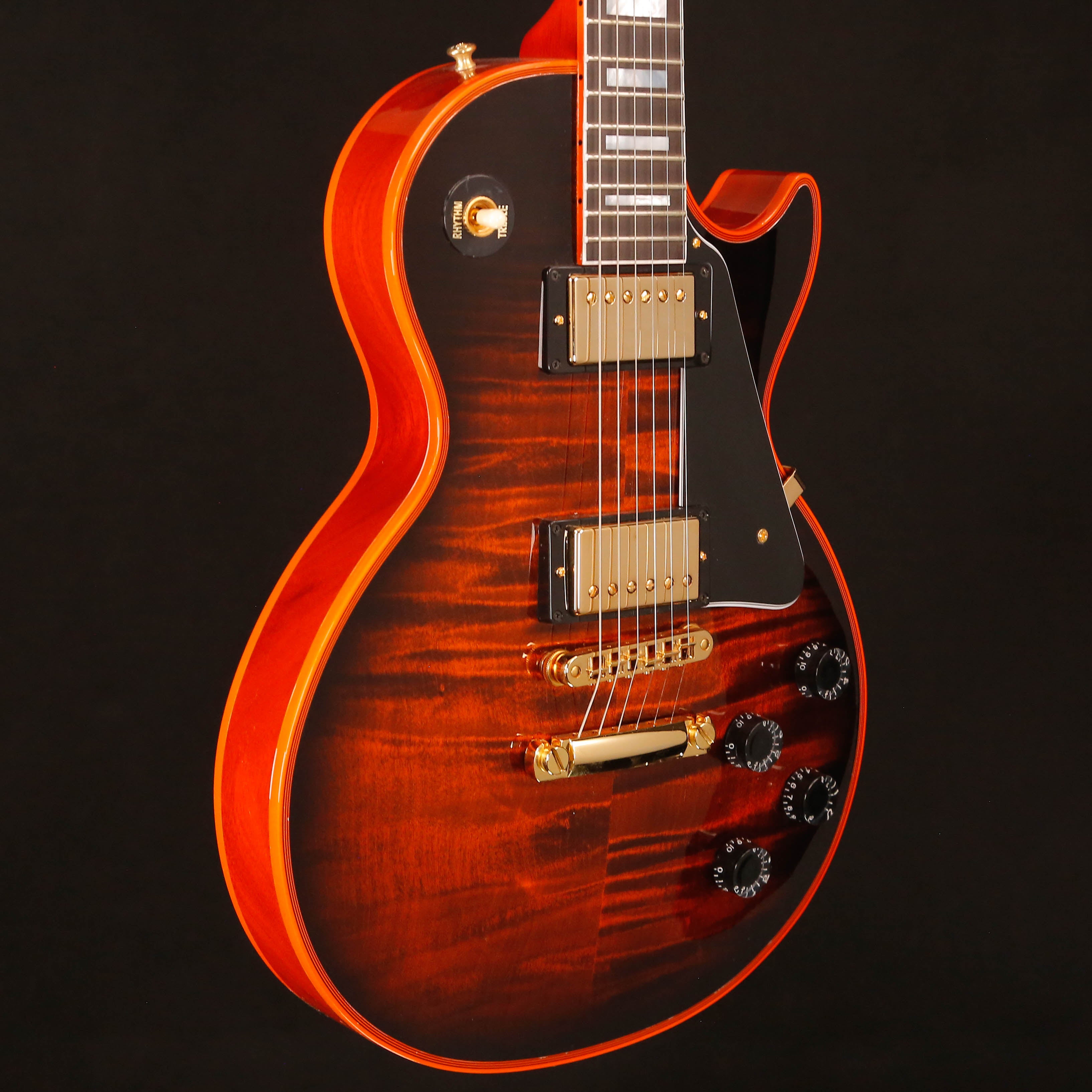 Orange sunburst on sale les paul