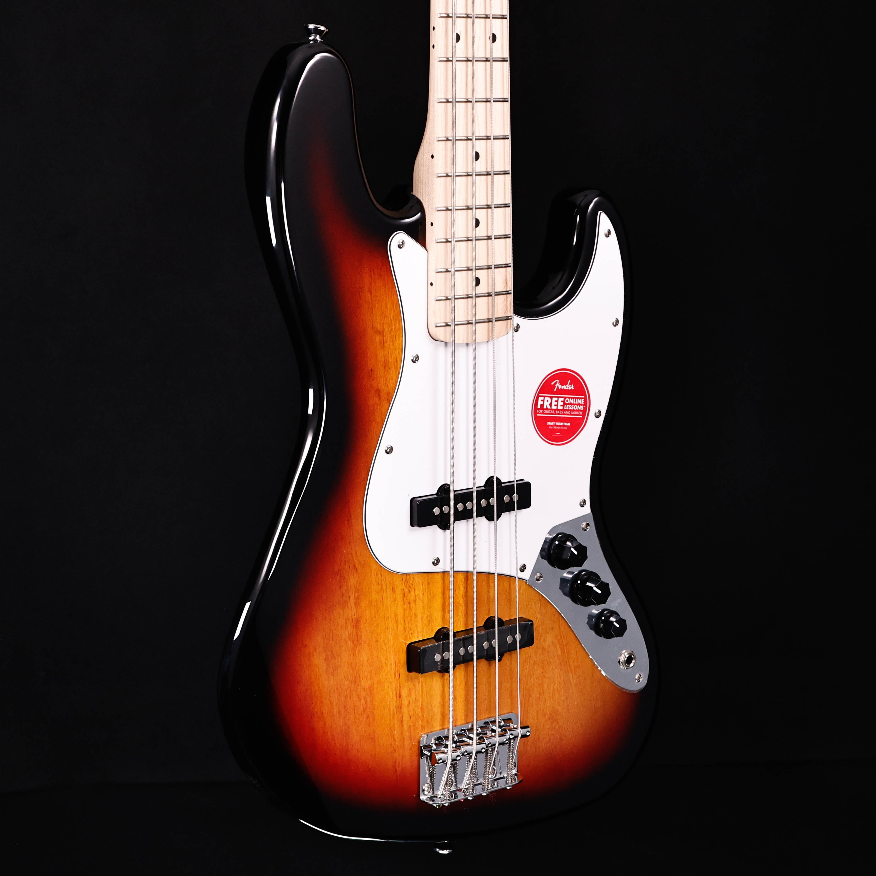 Squier Affinity Series Jazz Bass, Maple Fb, 3 Color Sunburst