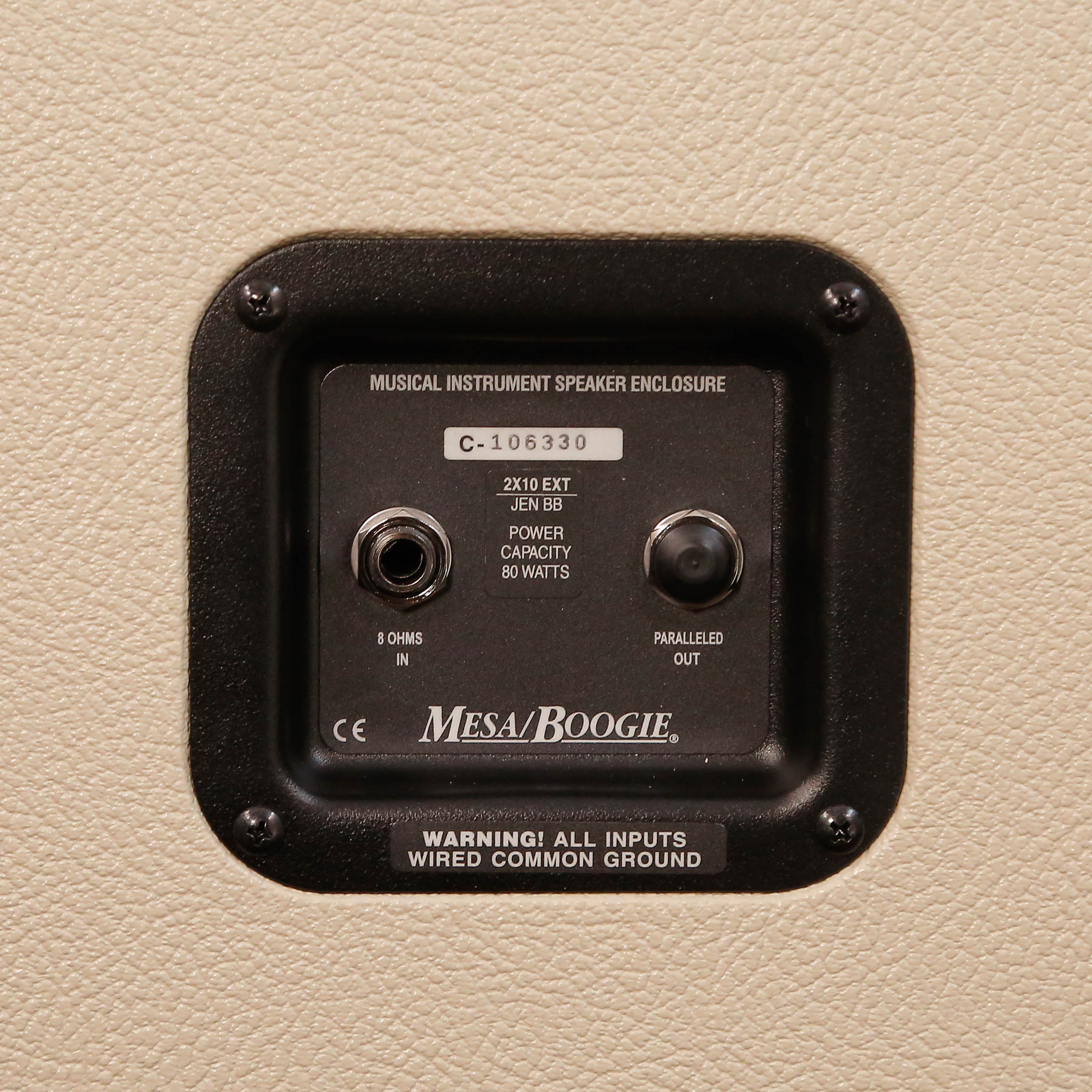 Mesa Boogie 2x10 Boogie 23 Open-Back Guitar Cabinet, California Tweed