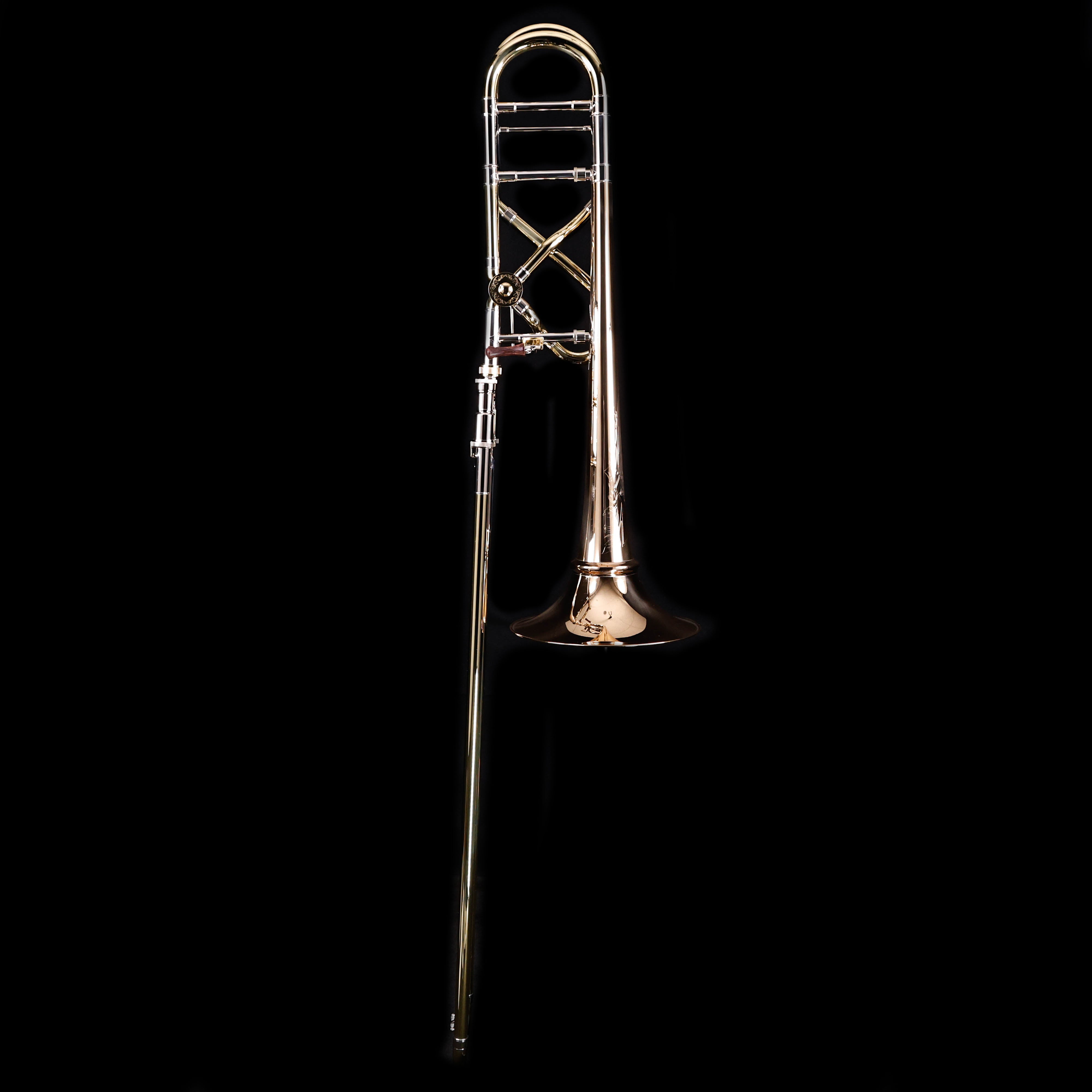 Bach A47XPS Peter Steiner Signature Professional F Attachment Tenor Trombone, Clear Lacquer w Artisan X Wrap