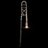 Bach A47XPS Peter Steiner Signature Professional F Attachment Tenor Trombone, Clear Lacquer w Artisan X Wrap