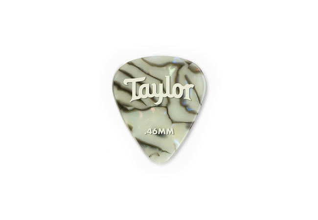 Taylor Celluloid 351 Picks, Abalone, 0.46mm 12-Pack - 80734