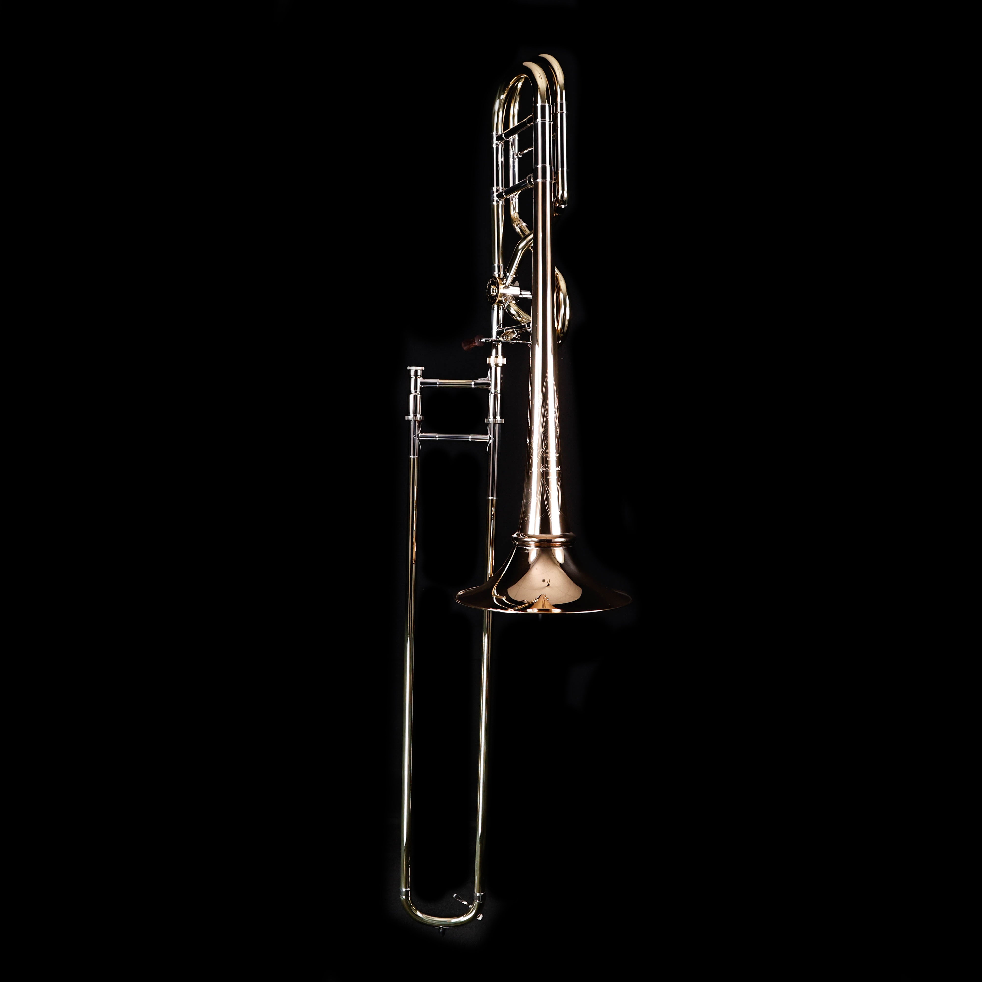 Bach A47XPS Peter Steiner Signature Professional F Attachment Tenor Trombone, Clear Lacquer w Artisan X Wrap