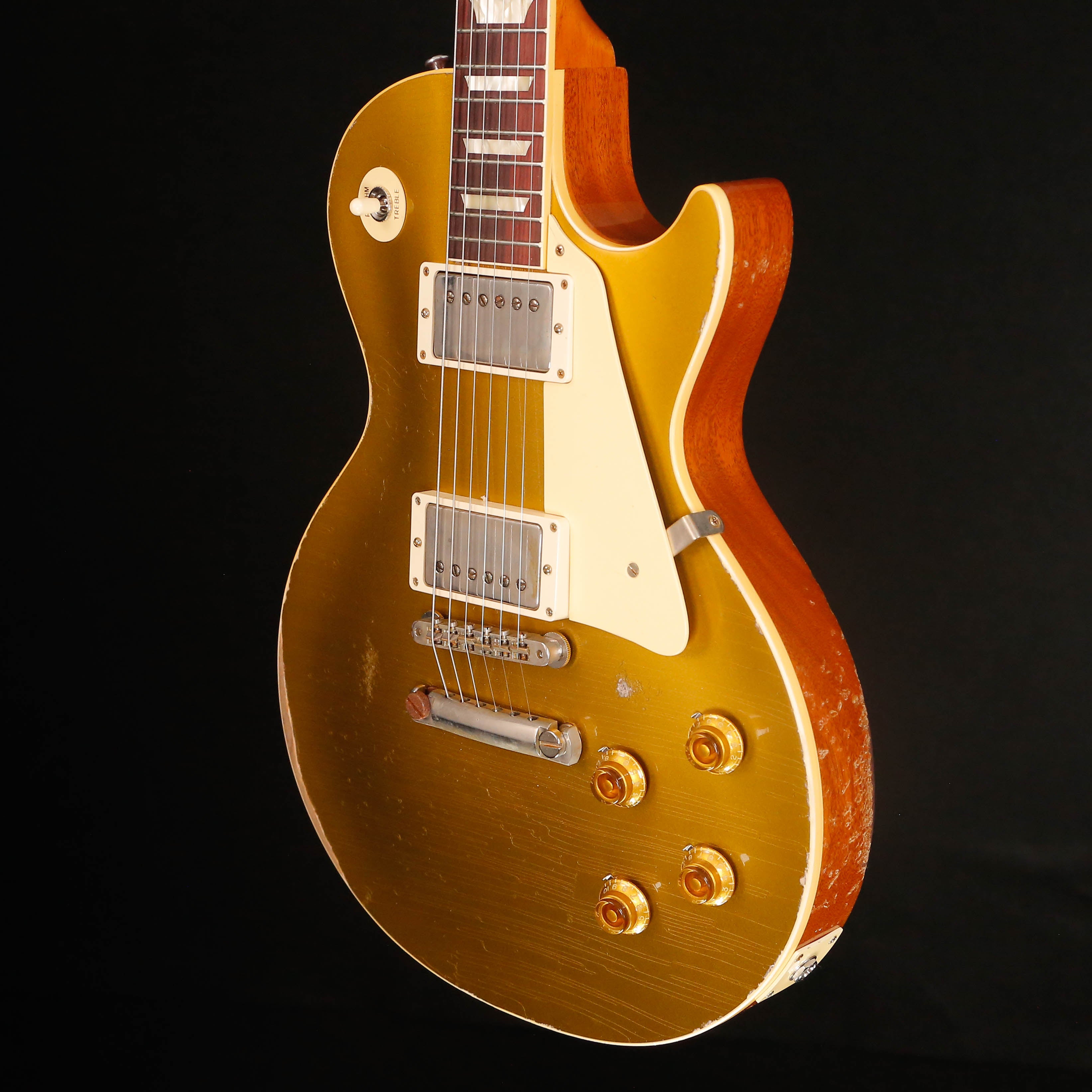 Gibson Custom '57 Les Paul Goldtop Reissue,Ultra Heavy, Double Gold Top