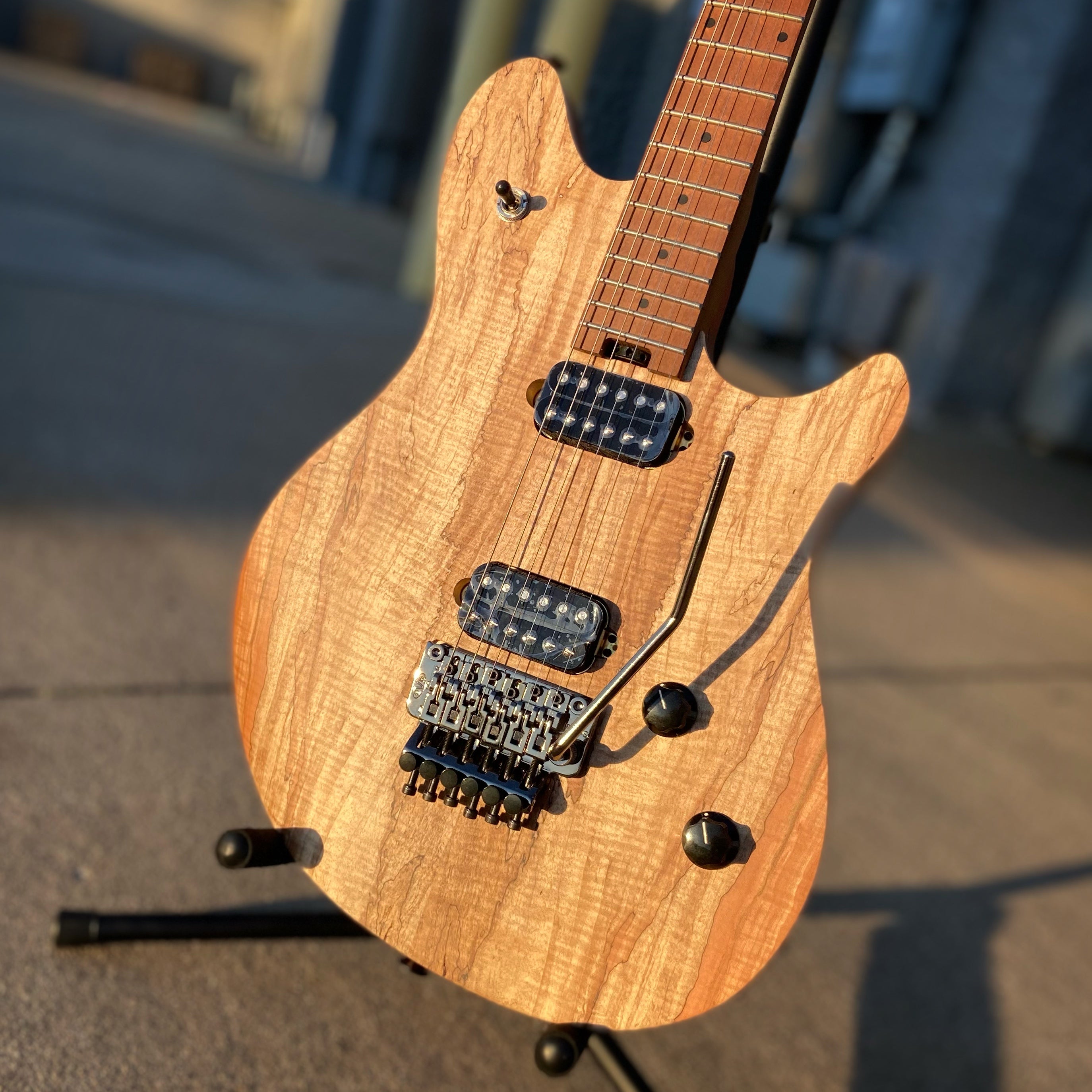 EVH Wolfgang Standard Exotic Electric, Spalted Maple 6lbs 12.2oz