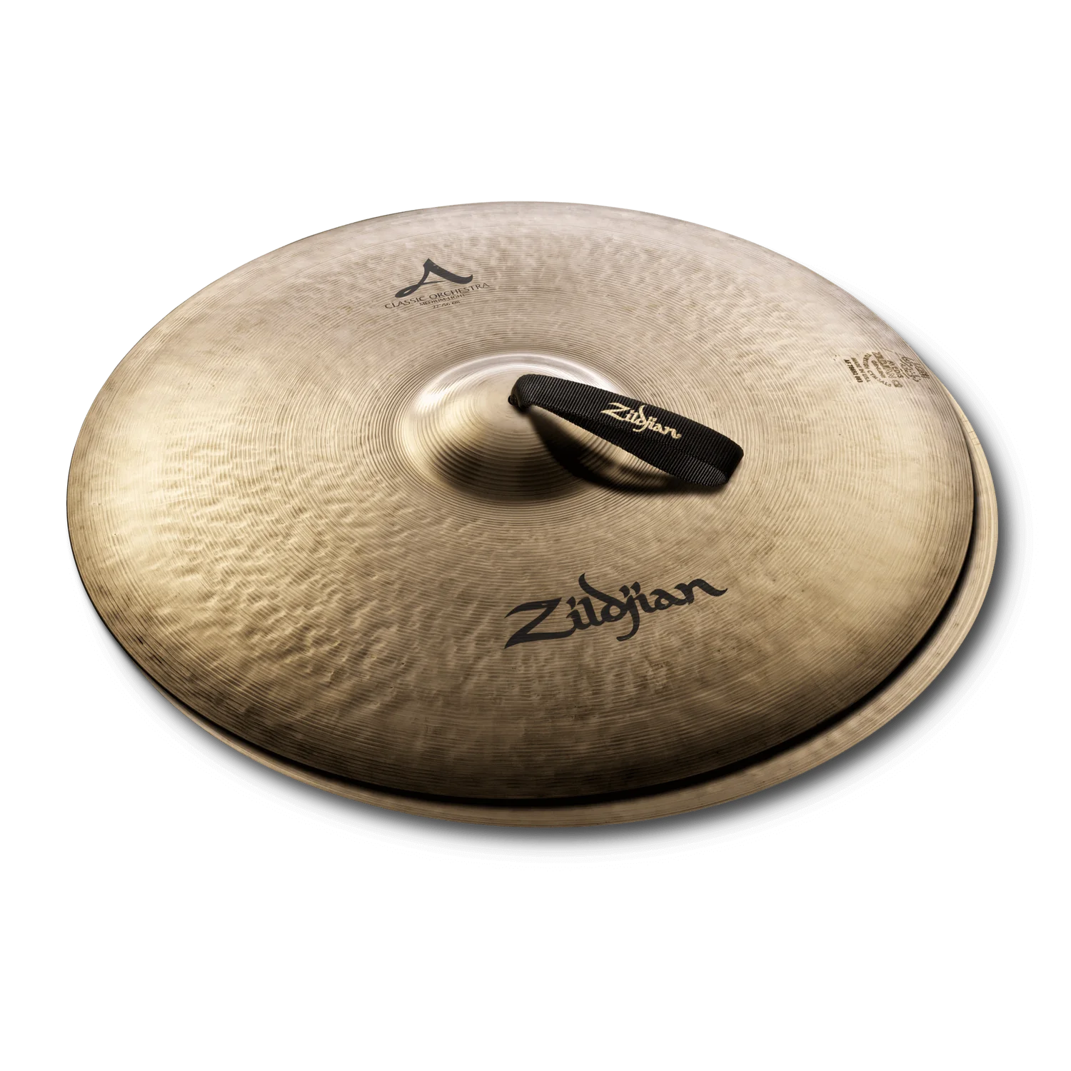 Zildjian A0751 16'' Classic Orchestral Selection Medium Light Crash Cymbals, Pair