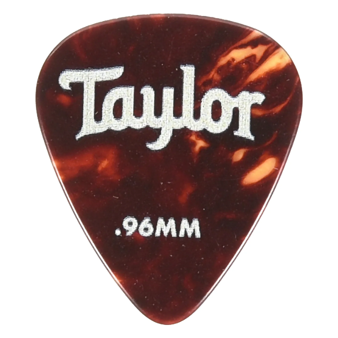 Taylor Celluloid 351 Picks, Tortoise Shell, 0.96mm 12-Pack - 80776