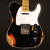 Fender Custom Shop LTD 65 Telecaster Custom Hvy Relic, Black/3-color SB 7lbs 10.9oz