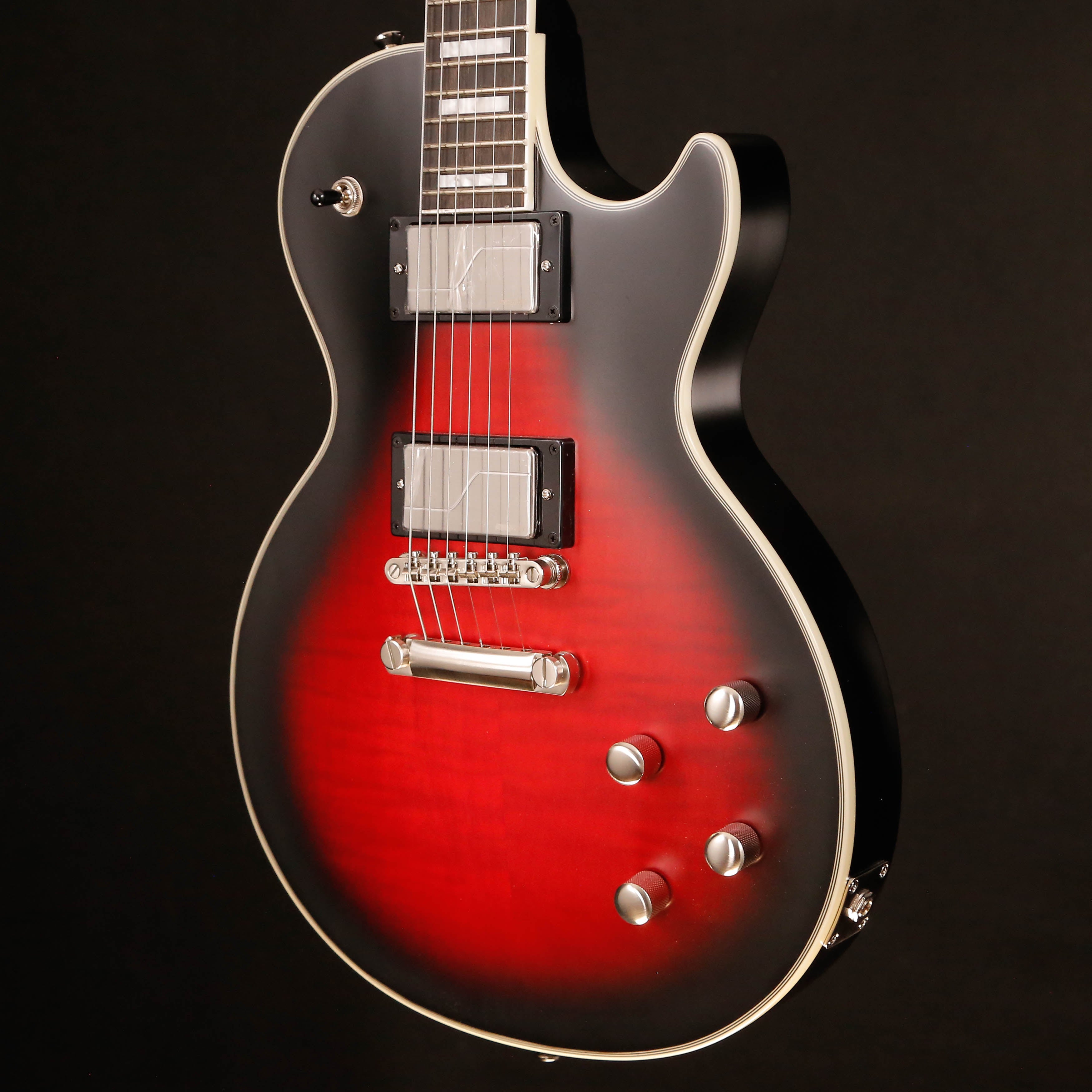 Epiphone Les Paul Prophecy Electric Guitar, Red Tiger Aged Gloss