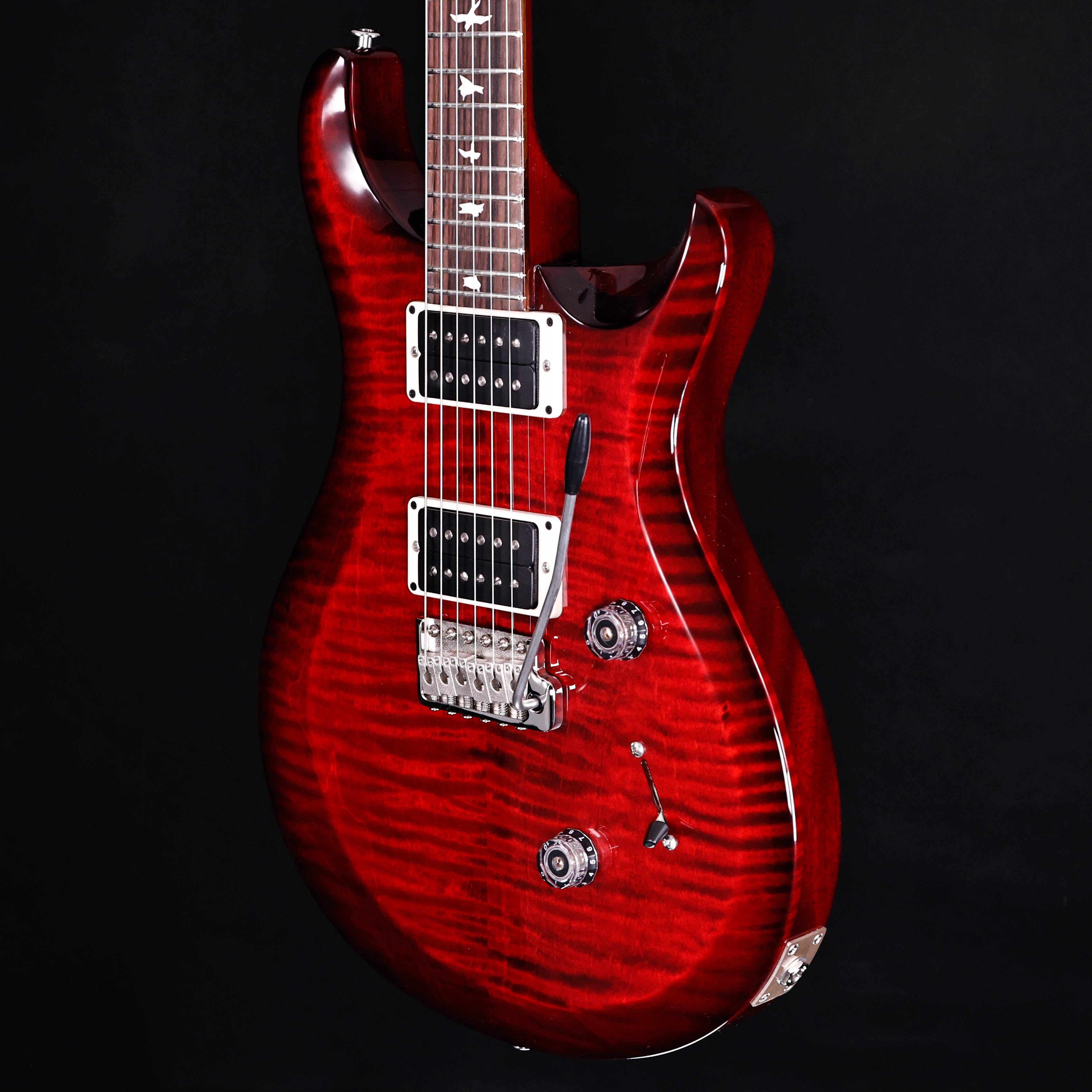 PRS Paul Reed Smith S2 Custom 24 Electric, Fire Red Burst 8lbs 2.4oz