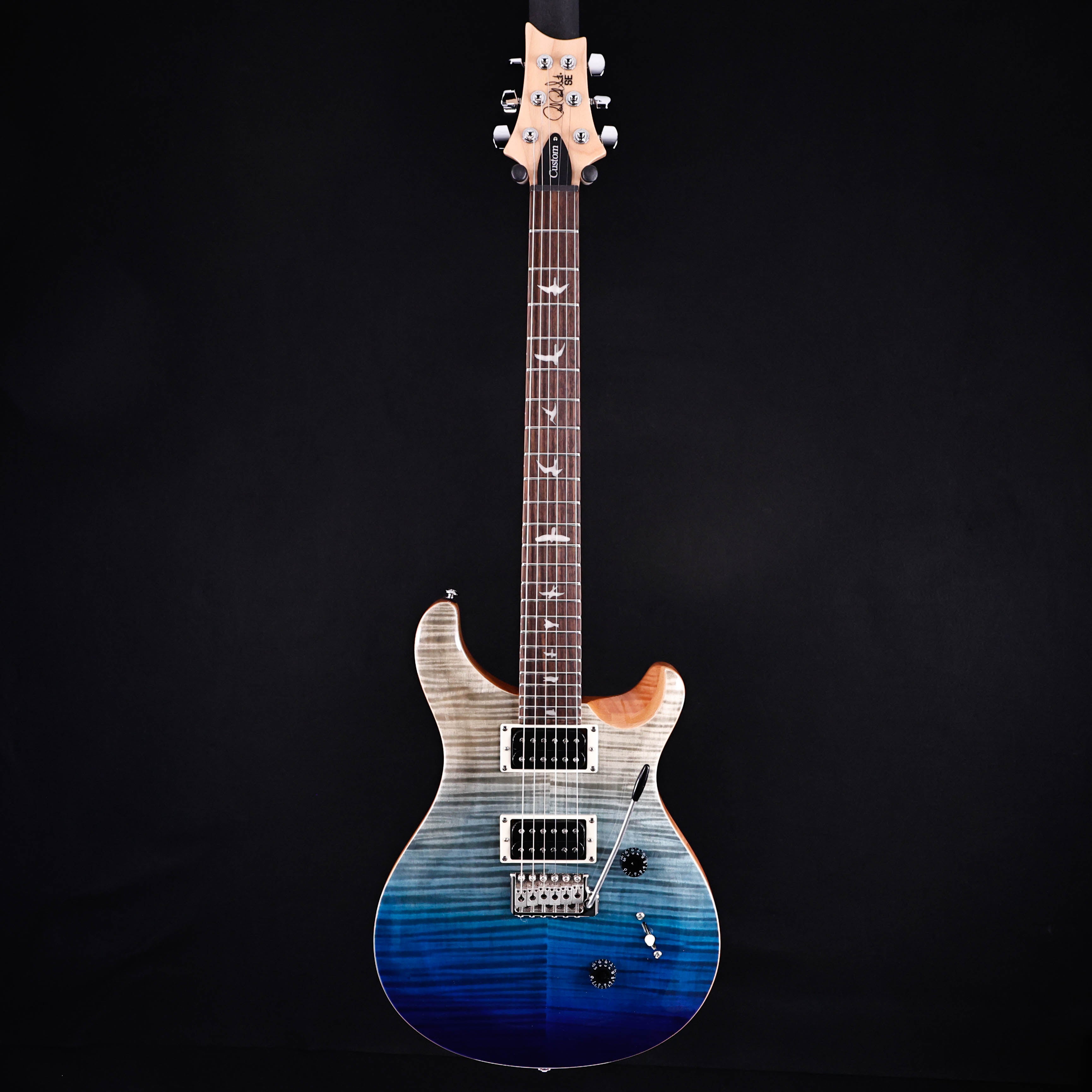 PRS Paul Reed Smith SE Custom 24 Electric, Blue Fade 7lbs 6.9oz