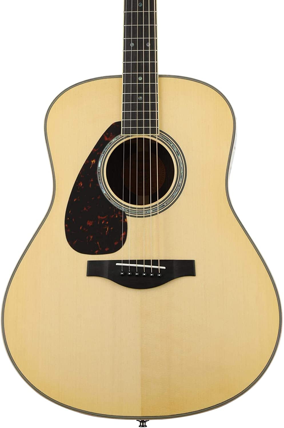 Yamaha LL16LHB L Series Rosewood Left-Handed Folk Acoustic Guitar w Pickup, Bag