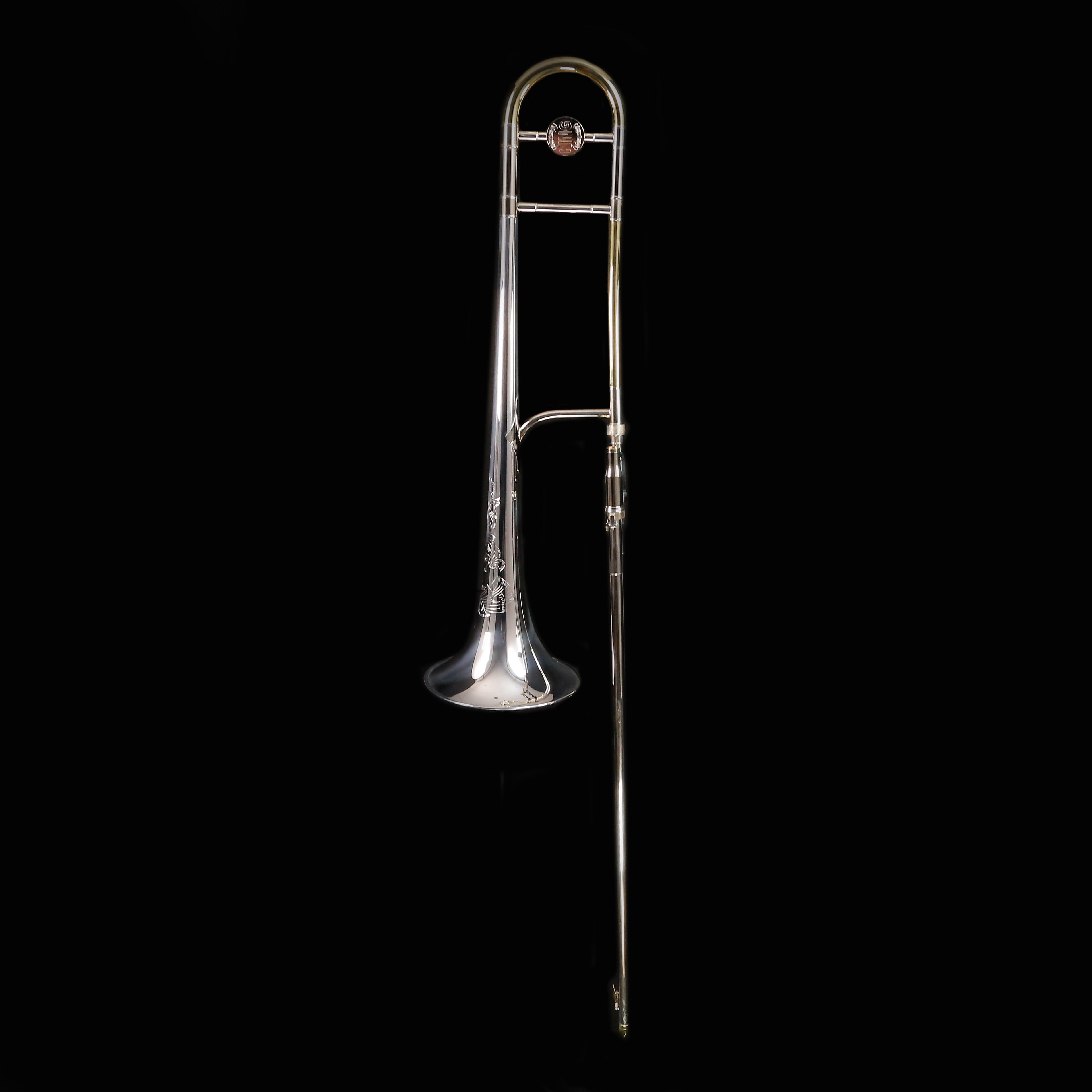 King 2BS Tenor Trombone - Professional, Sterling Silver Bell