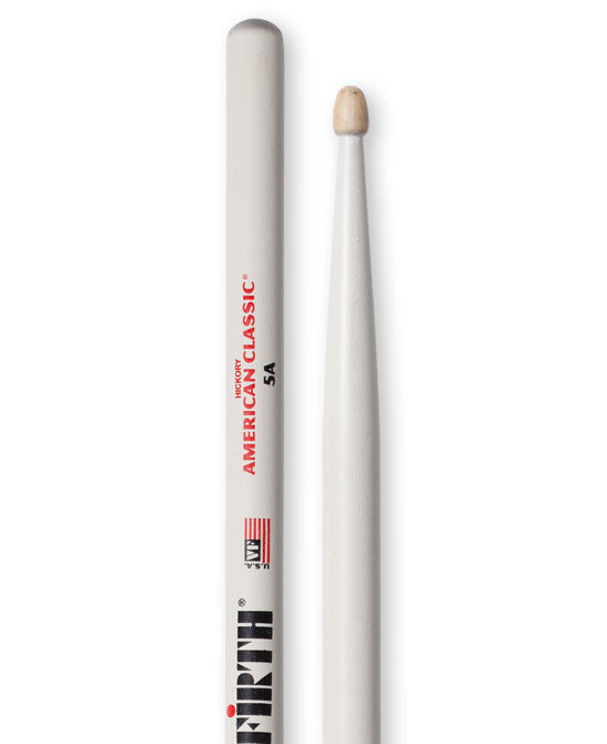 Vic Firth American Classic 5AW Wood Tip, White