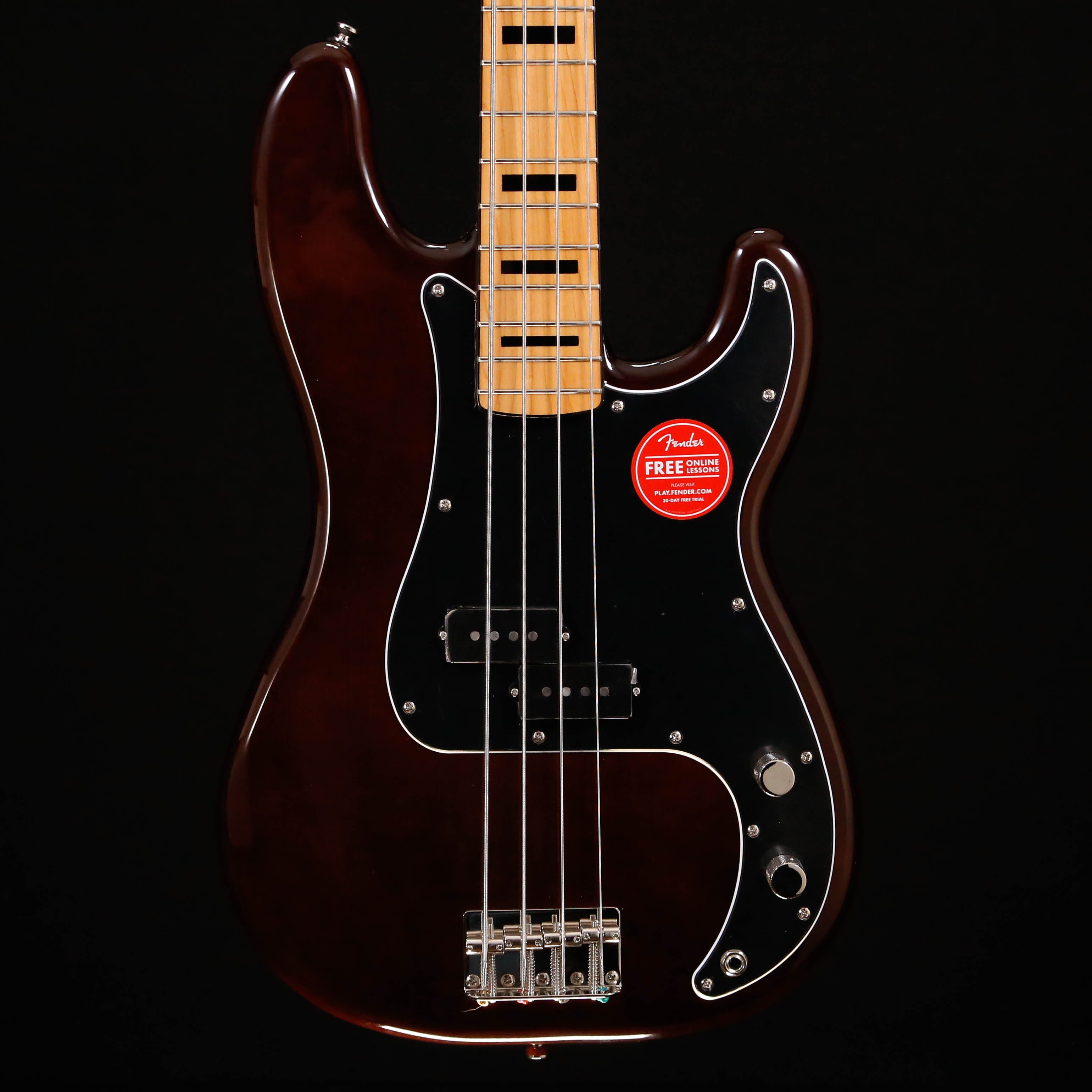 Squier Classic Vibe 70s Precision Bass, Maple Fb, Walnut