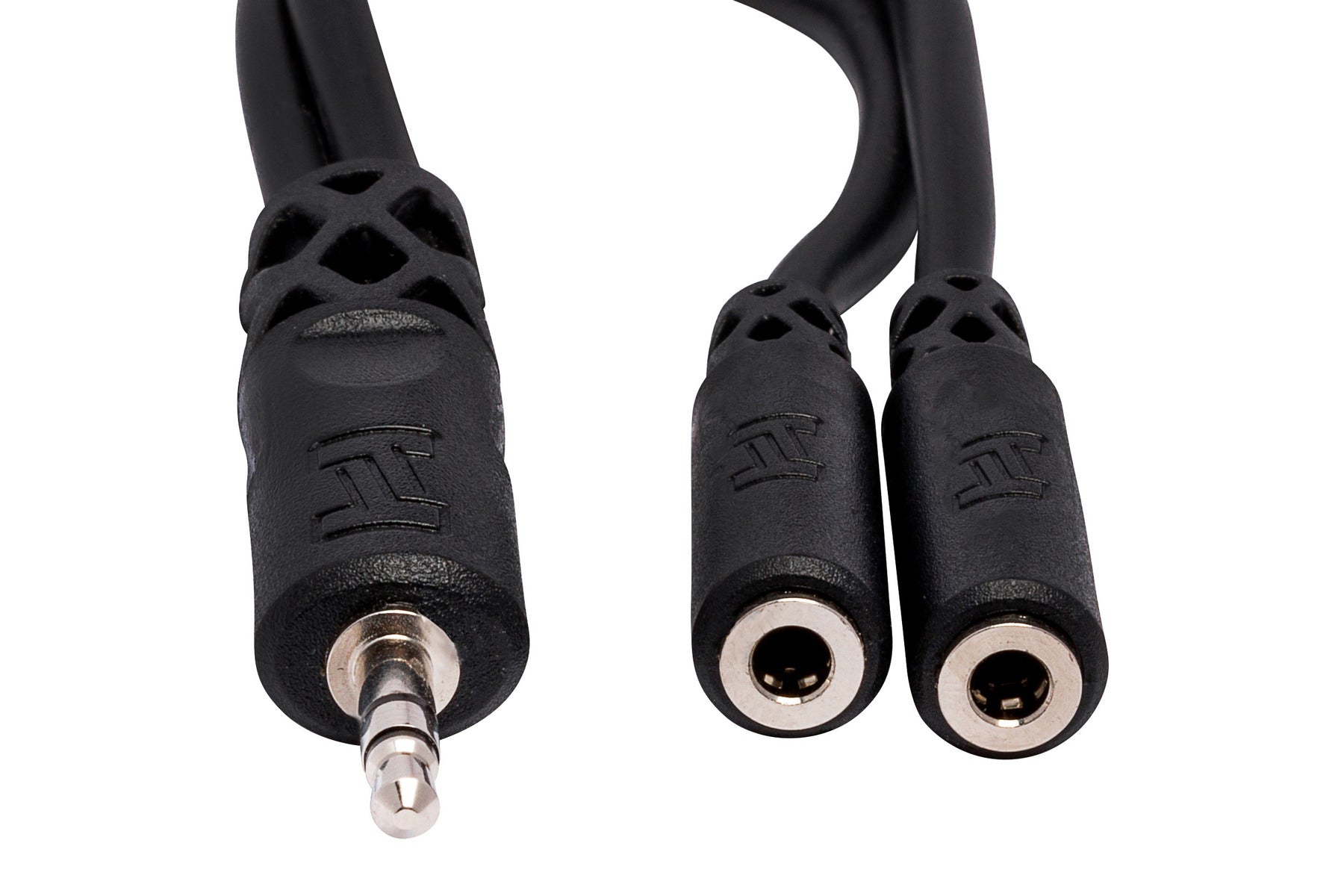 Hosa YMM-232 Y Cable, 3.5 mm TRS to Dual 3.5 mm TRSF