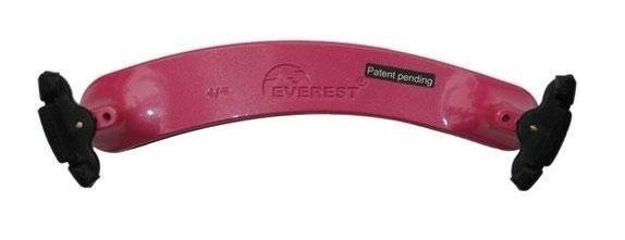 Everest Violin Shoulder Rest, 3/4-1/2 Size, Hot Pink