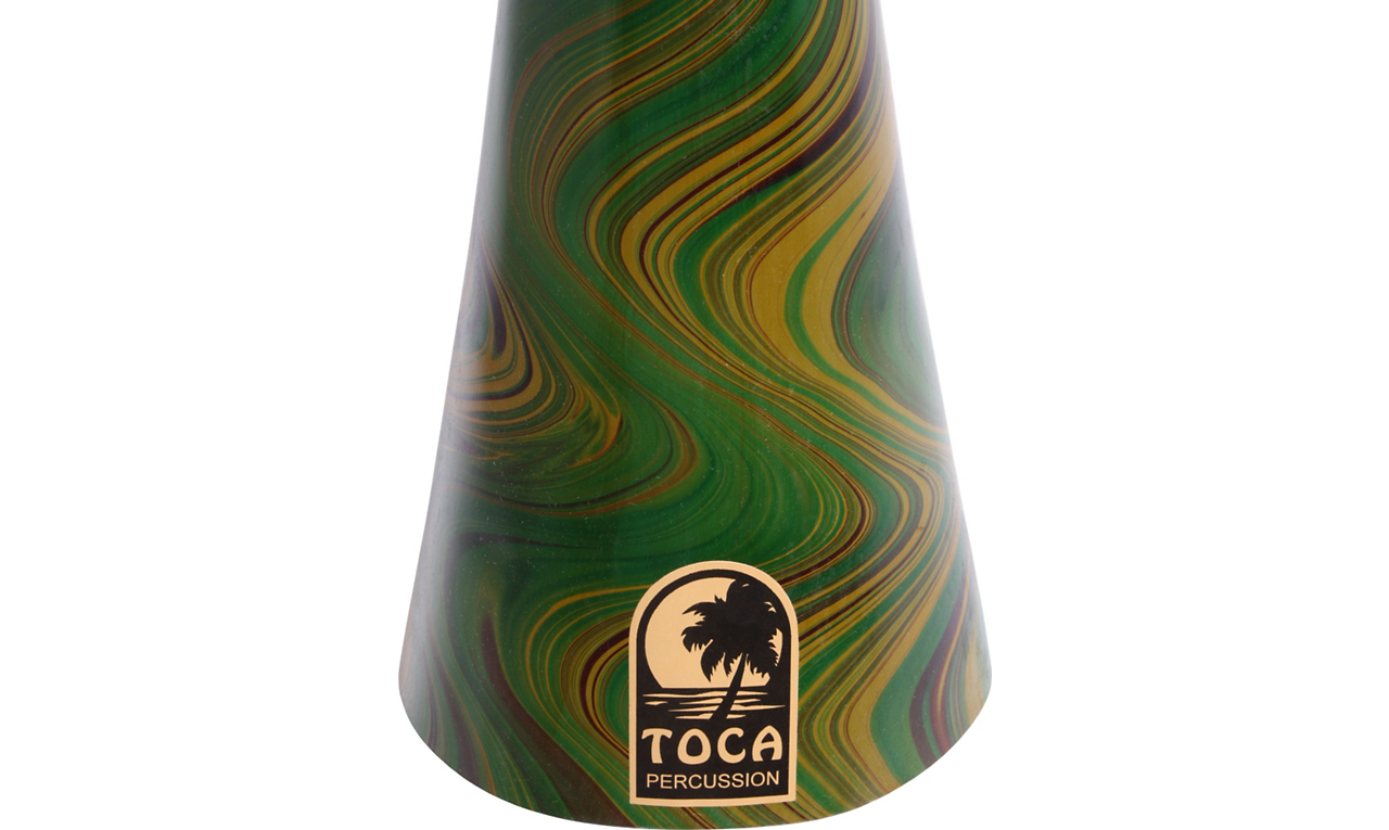 Toca Didg Duro Large Horn Green Swirl