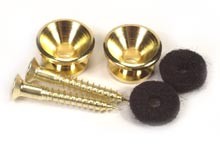 Peavey Gold Guitar Strap Buttons