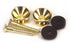 Peavey Gold Guitar Strap Buttons