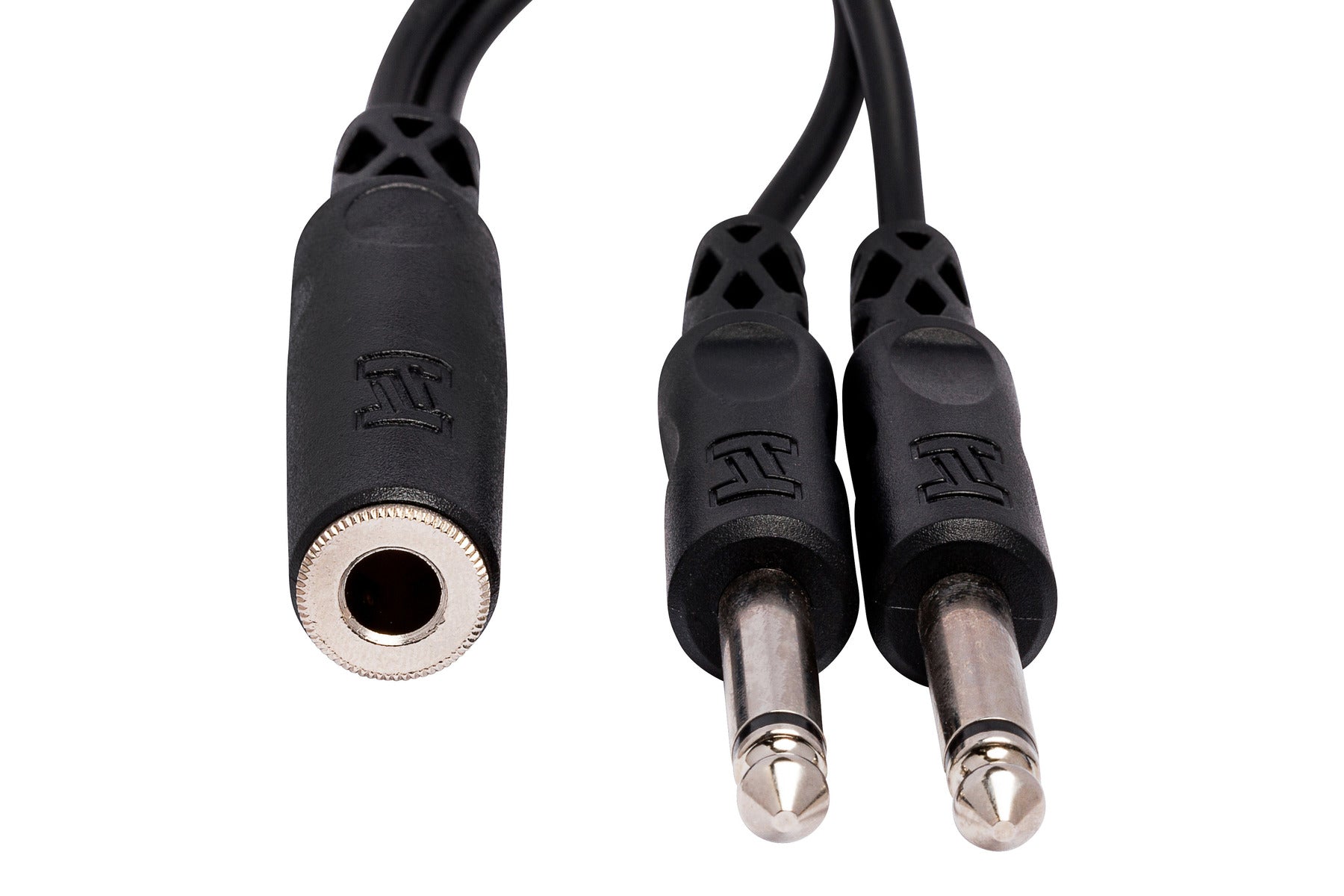 Hosa YPP-106 Y Cable, 1/4 in TSF to Dual 1/4 in TS