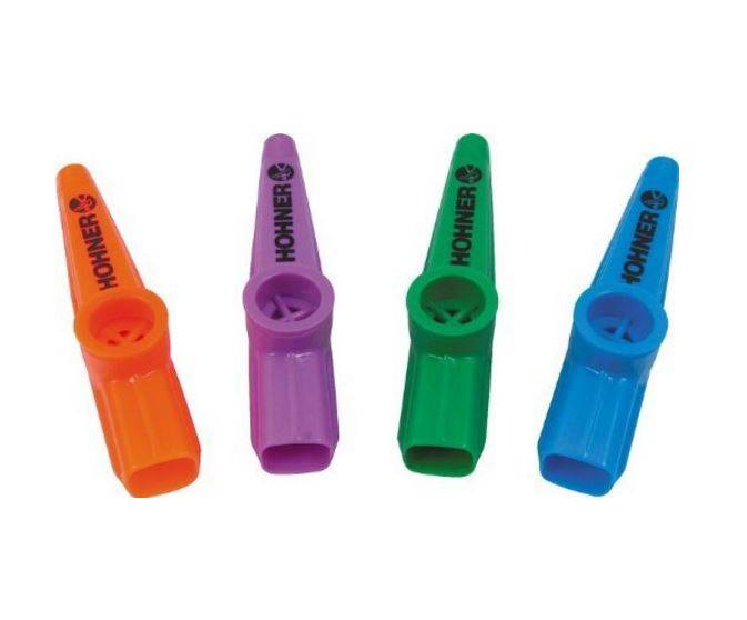 Hohner KC 50 50 Pack of Kazoos, Assorted Colors, Sold Individually
