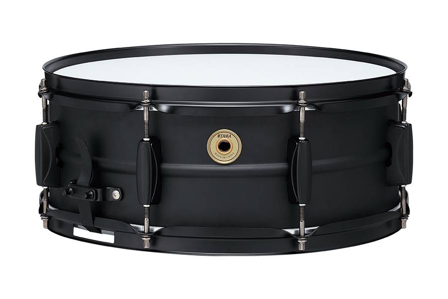 TAMA Metalworks 5.5''x14'' Steel snare drum with Matte Black Shell Hardware