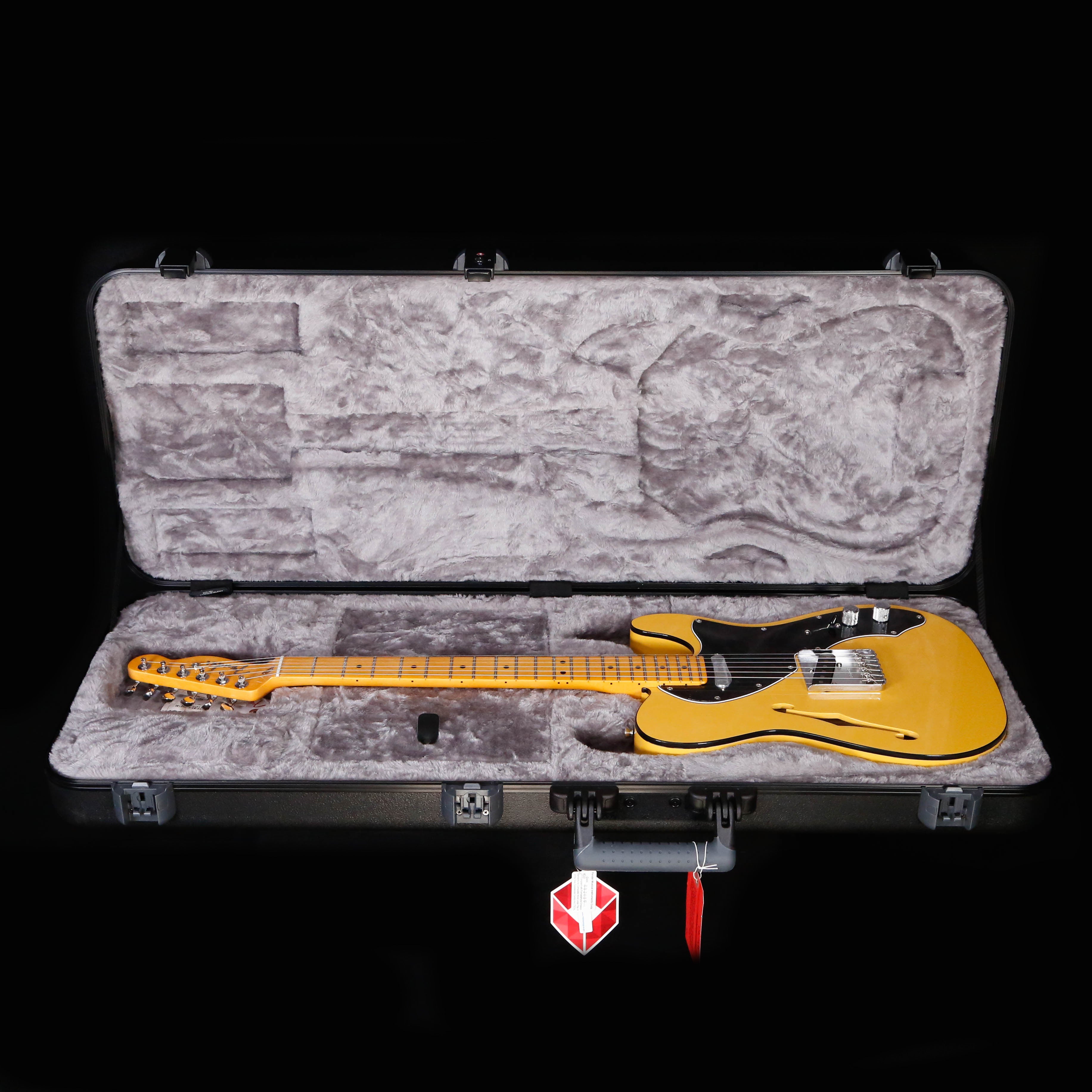Fender Britt Daniel Telecaster Thinline, Amarillo Gold used