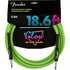 Fender Professional Series Glow in the Dark Green Instrument Cable - 18.6ft.