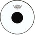 Remo Controlled Sound Clear Drumhead, Top Black Dot 10''