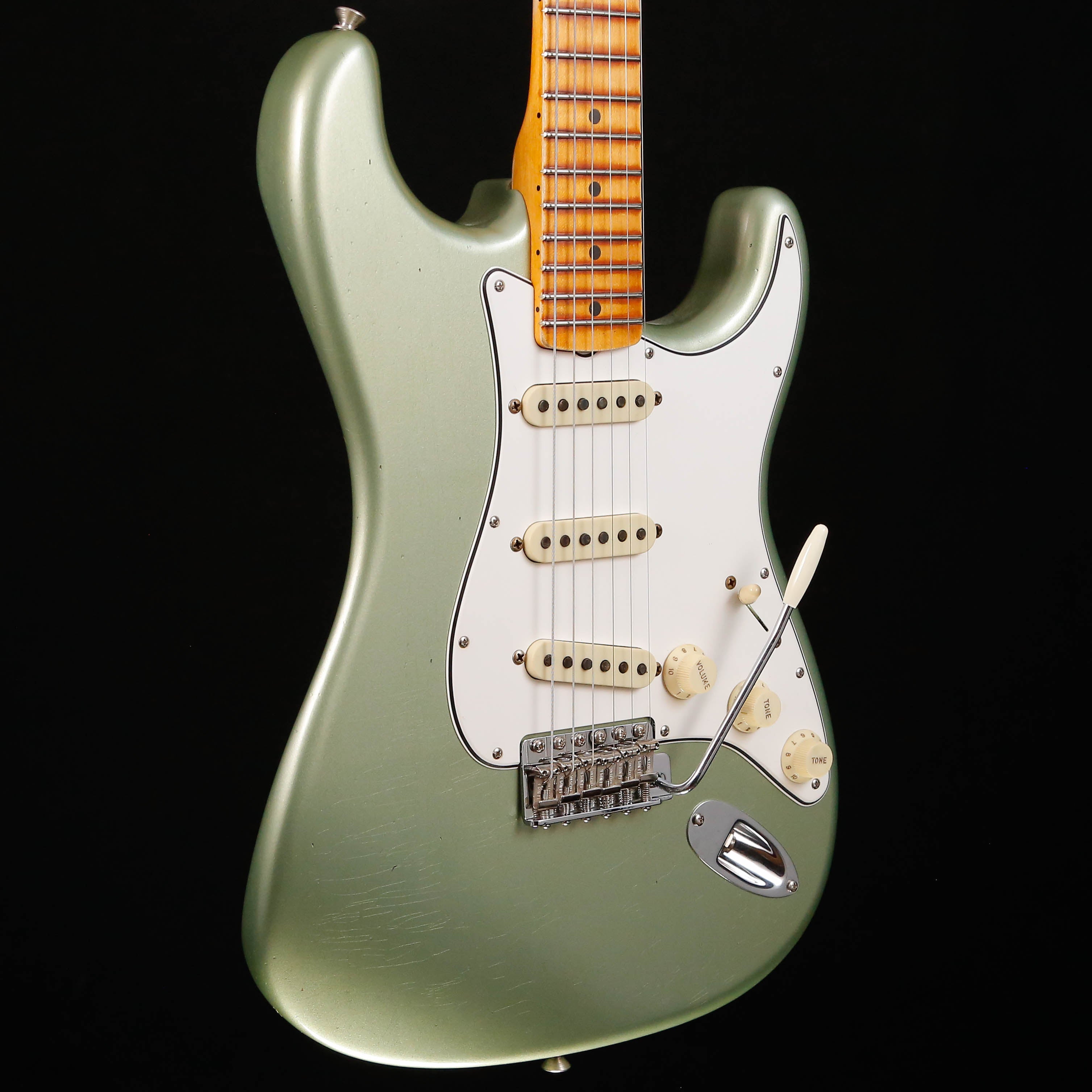 Fender Custom Shop Postmodern Stratocaster Journeyman Sage Green 488 7lbs 11.8oz