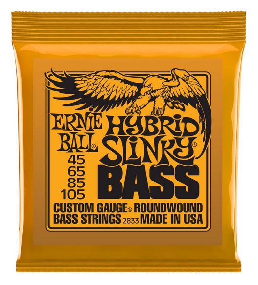 2833 Ernie Ball Hybrid Slinky Bass ORANGE