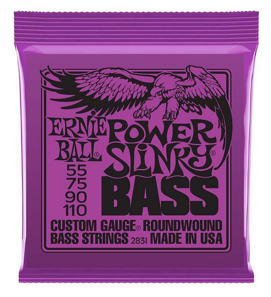 2831 Ernie Ball Power Slinky Bass PURPLE